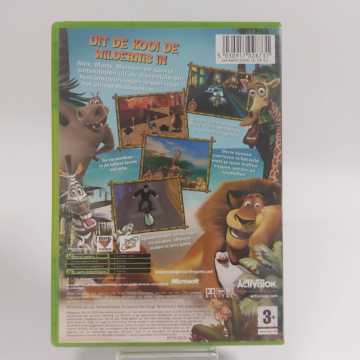 Madagascar Xbox Original - Feniks Gameshop