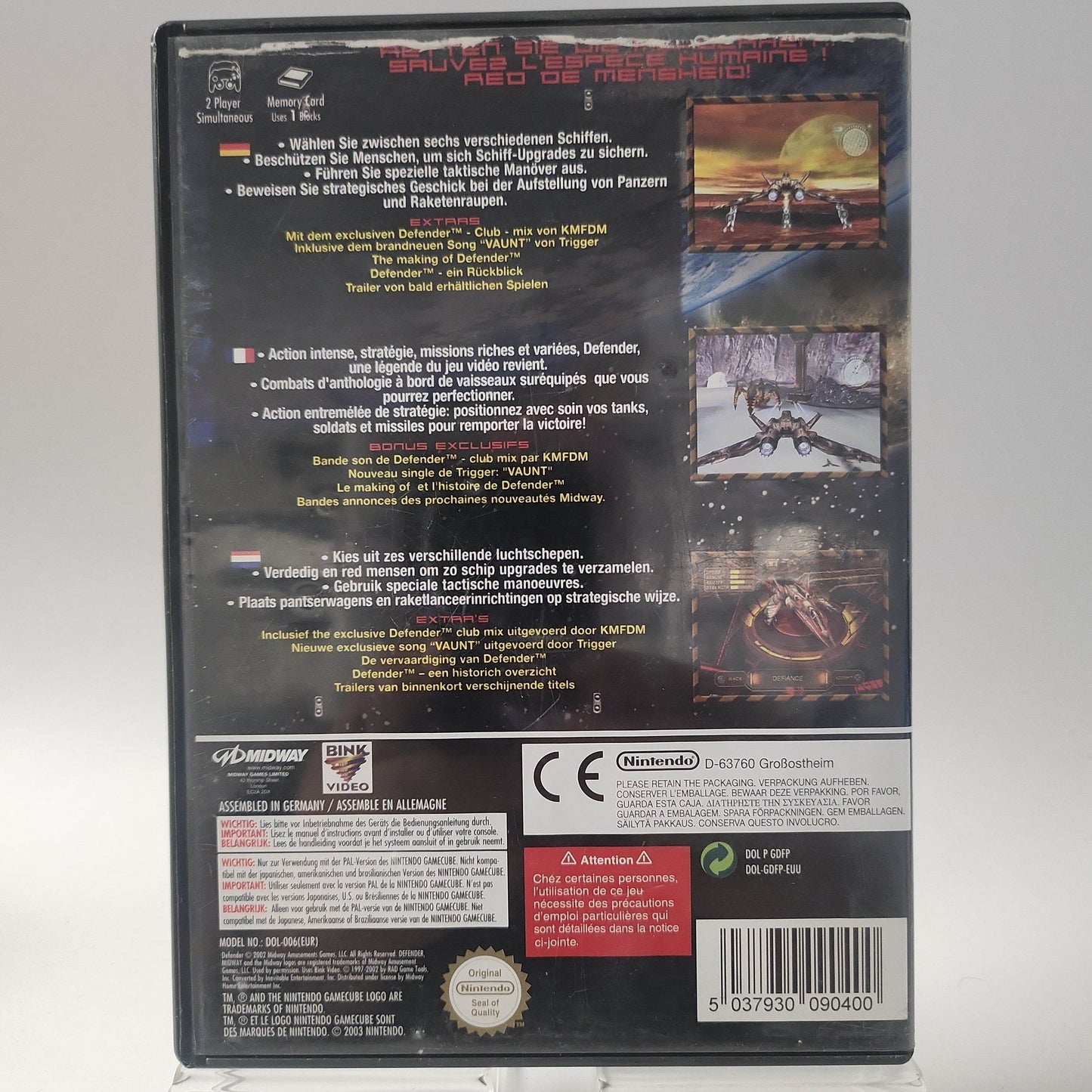 Defender Nintendo Gamecube - Feniks Gameshop