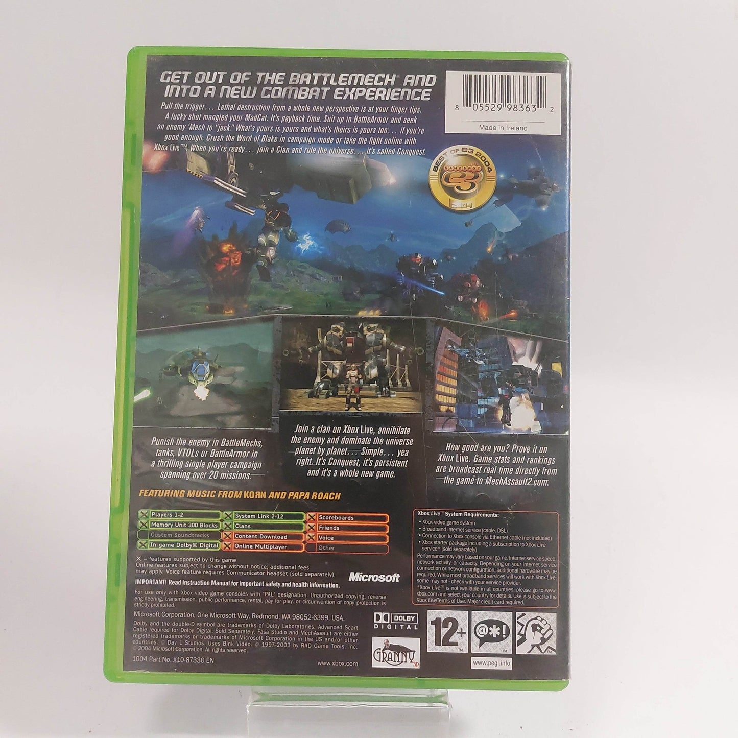 Mechassault 2 Lone Wolf Xbox Original - Feniks Gameshop