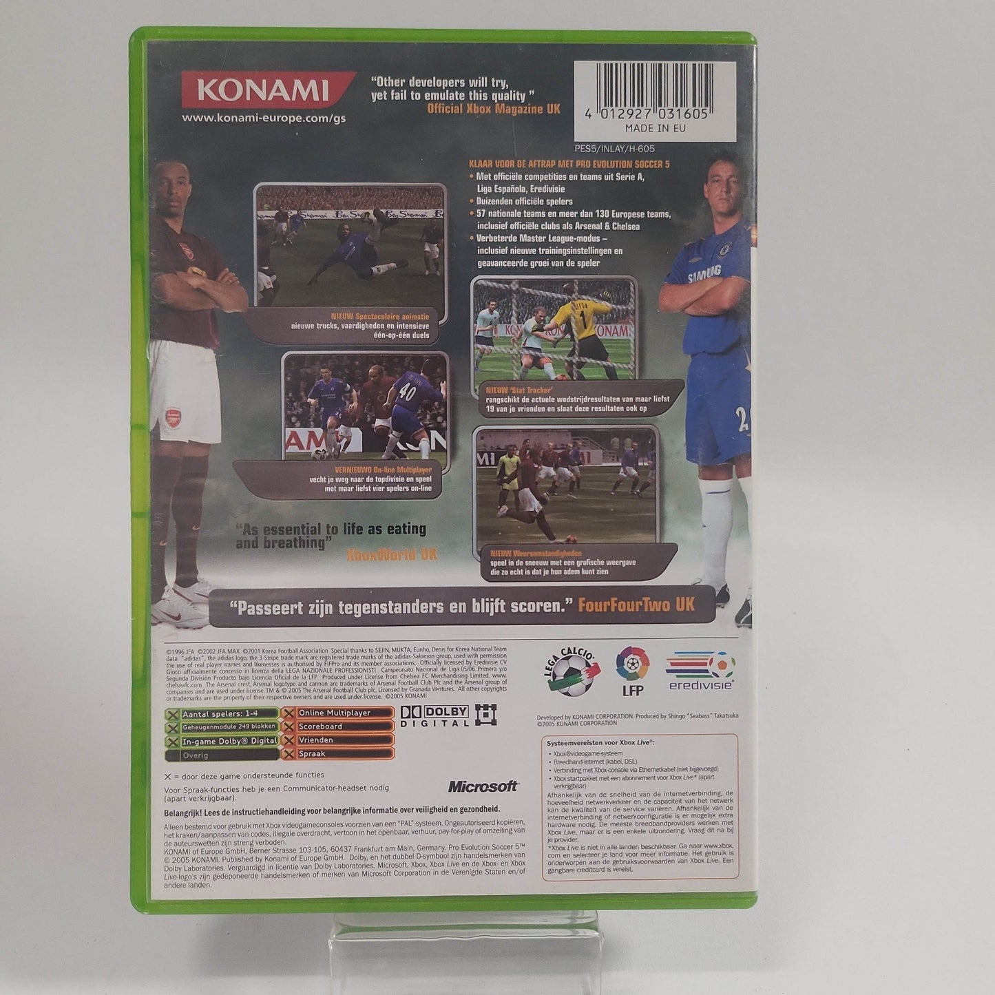 Pro Evolution Soccer 5 Xbox Original - Feniks Gameshop