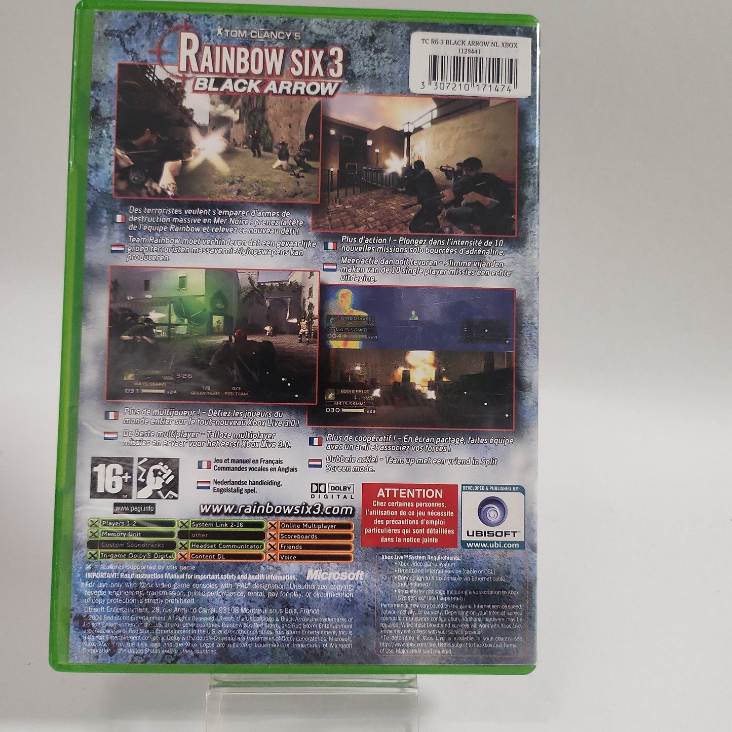 Tom Clancy's Rainbow Six 3 Black Arrow Xbox Original - Feniks Gameshop