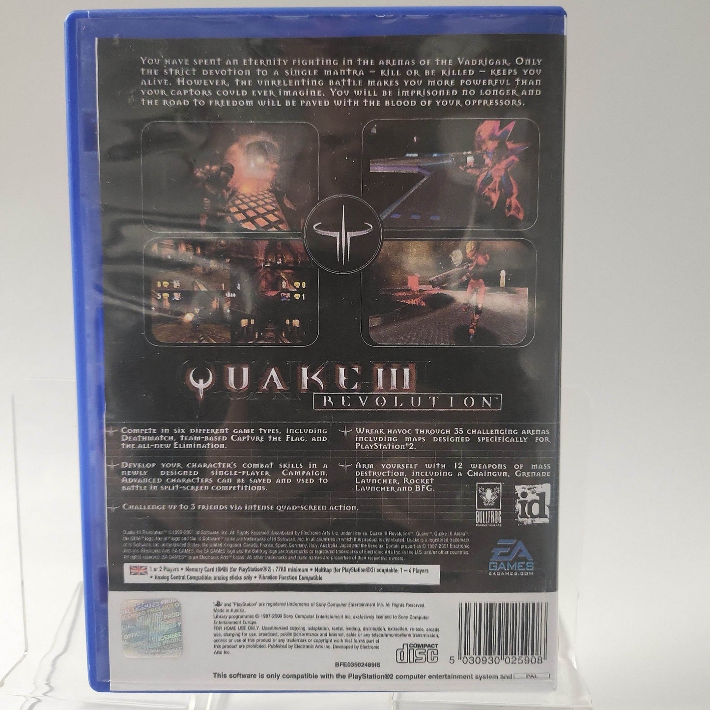 Quake III Revolution (Copy Cover) Playstation 2 - Feniks Gameshop