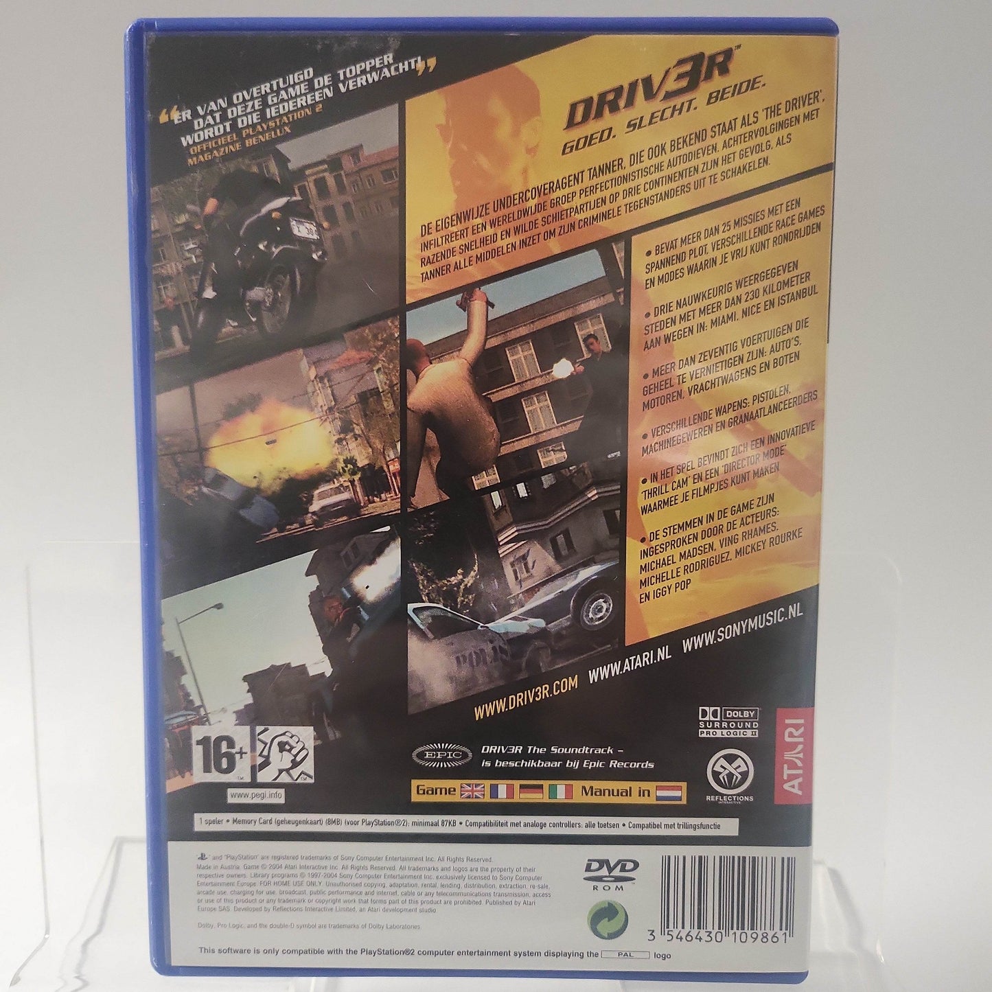 Driver 3 Inclusief Bonus DVD Playstation 2 - Feniks Gameshop