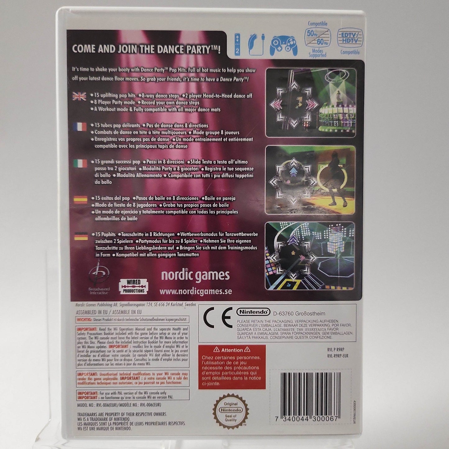 Dance Party Pop Hits Nintendo Wii - Feniks Gameshop