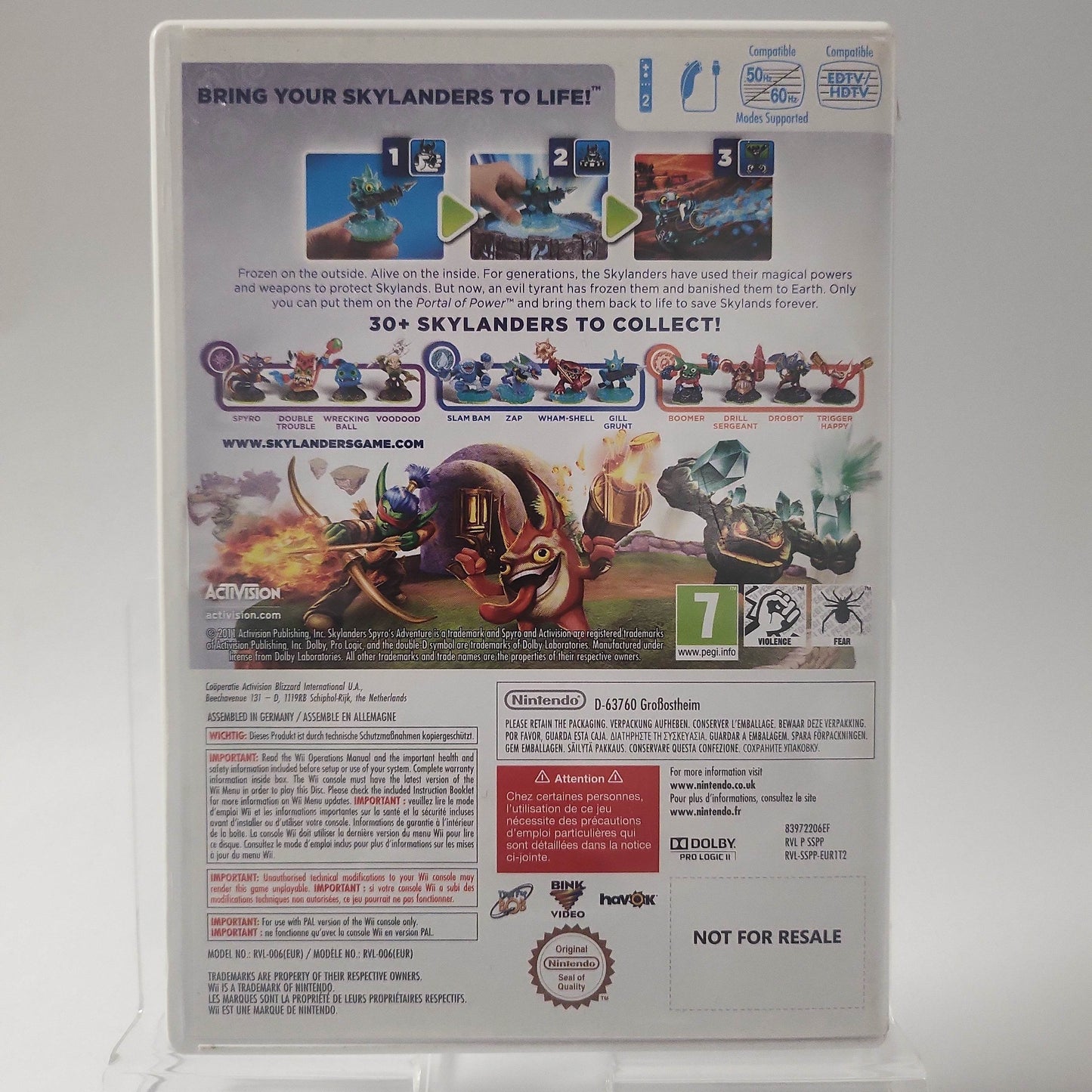 Skylanders Spyro’s Adventures (Game Only) Nintendo Wii - Feniks Gameshop