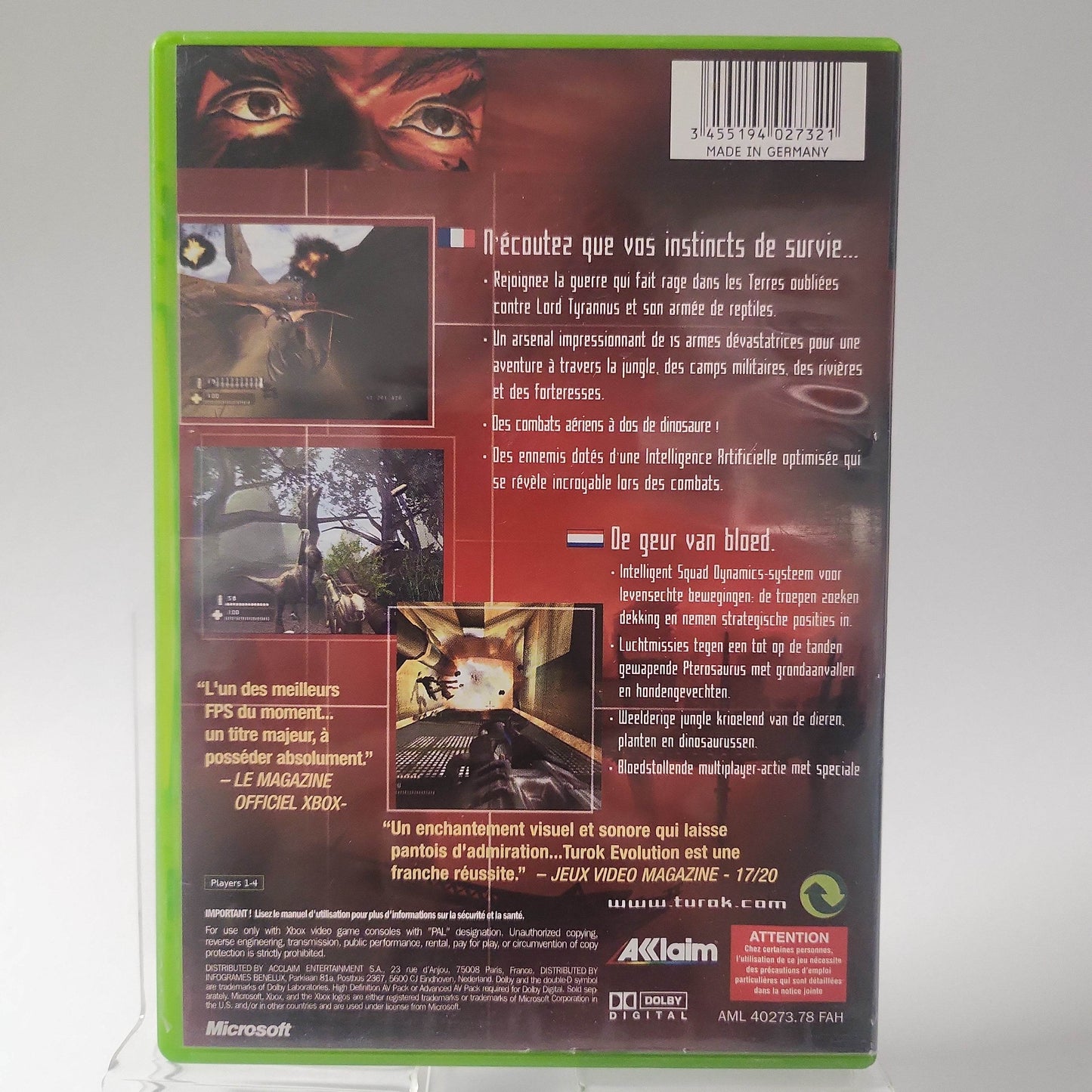 Turok Evolution Xbox Original - Feniks Gameshop