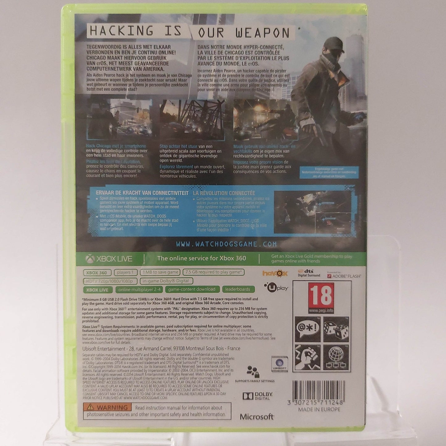 Watchdogs Xbox 360 - Feniks Gameshop