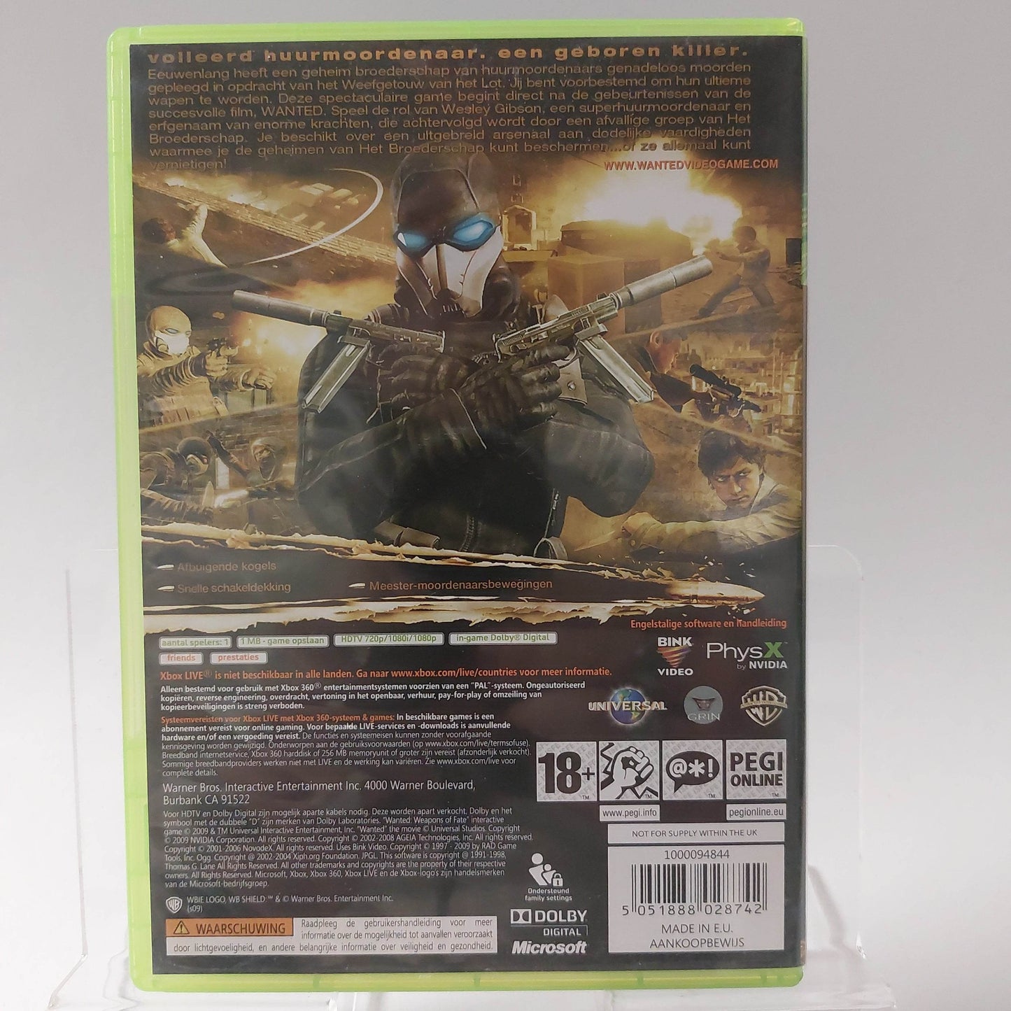 Wanted Weapons of Fate Xbox 360 - Feniks Gameshop