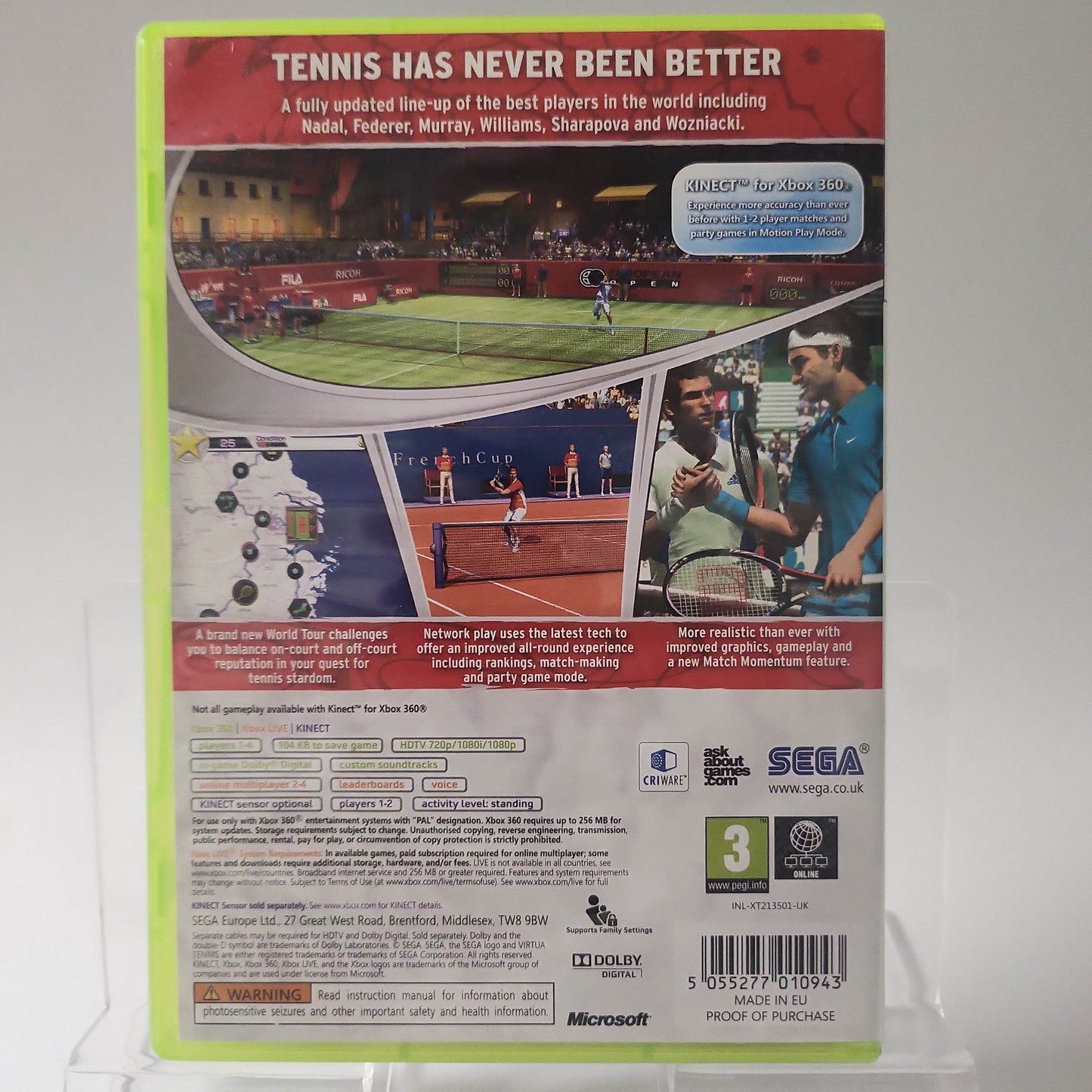 Virtua Tennis 4 Xbox 360 - Feniks Gameshop
