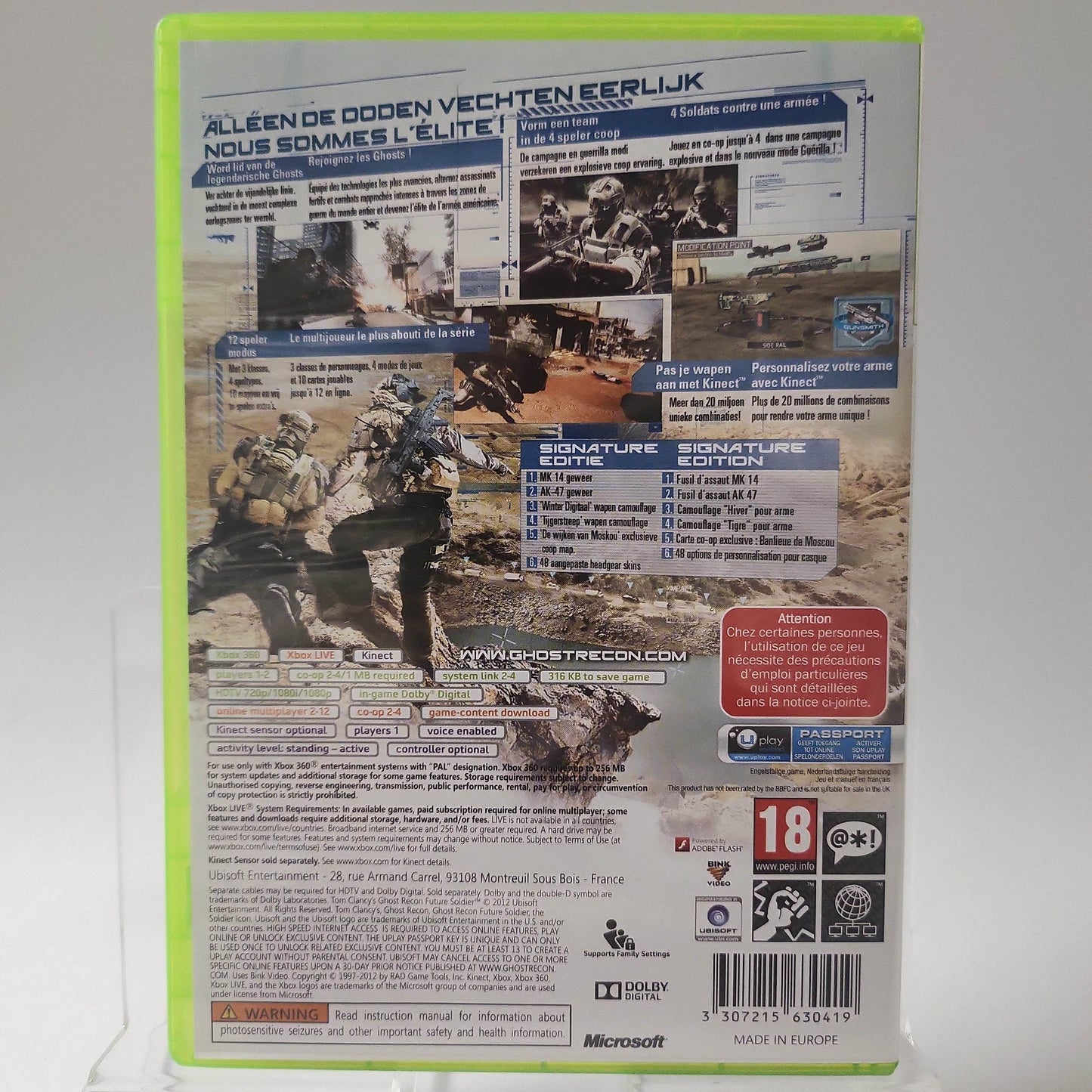 Tom Clancy's Ghost Recon Future Soldier Signature Xbox 360 - Feniks Gameshop