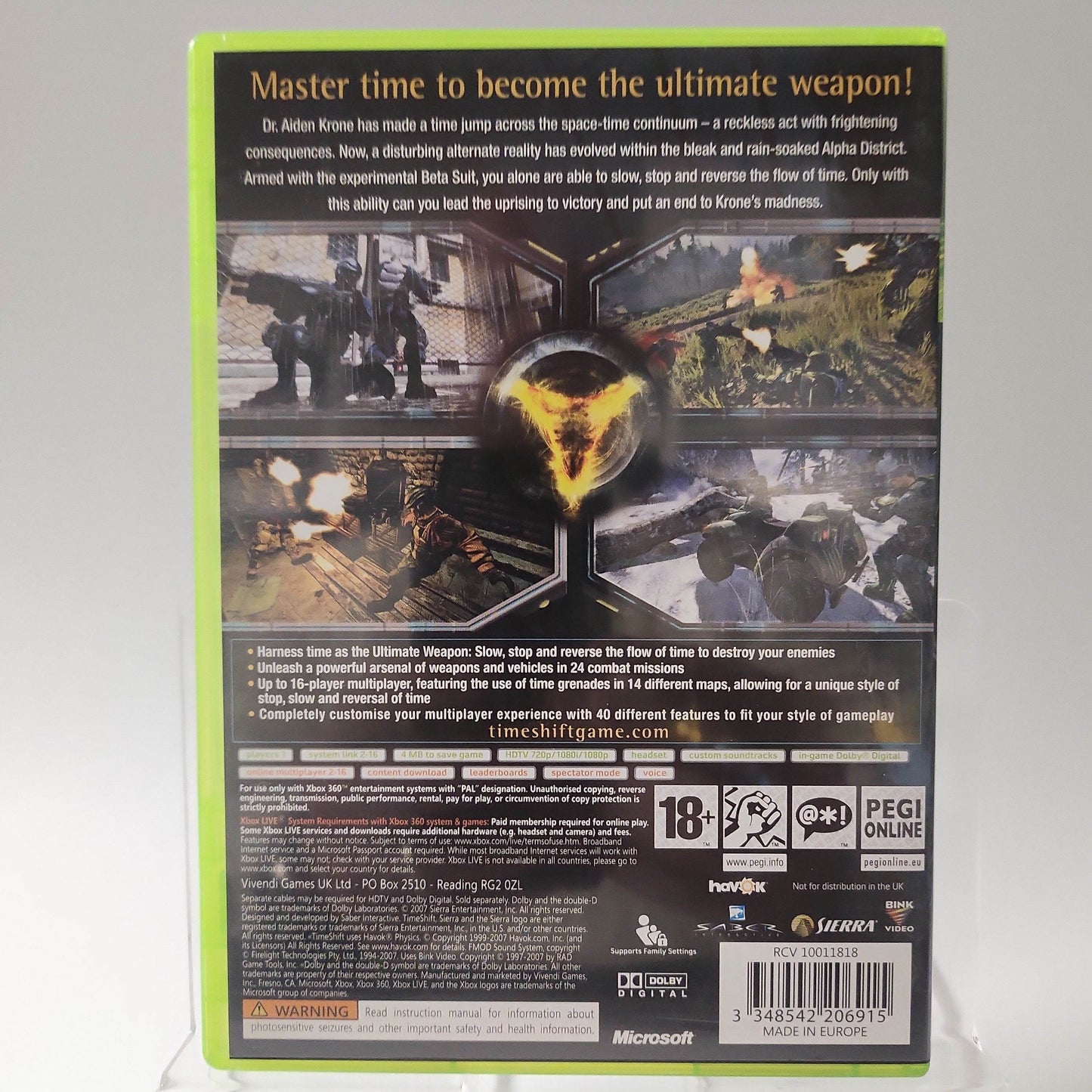Time Shift Xbox 360 - Feniks Gameshop