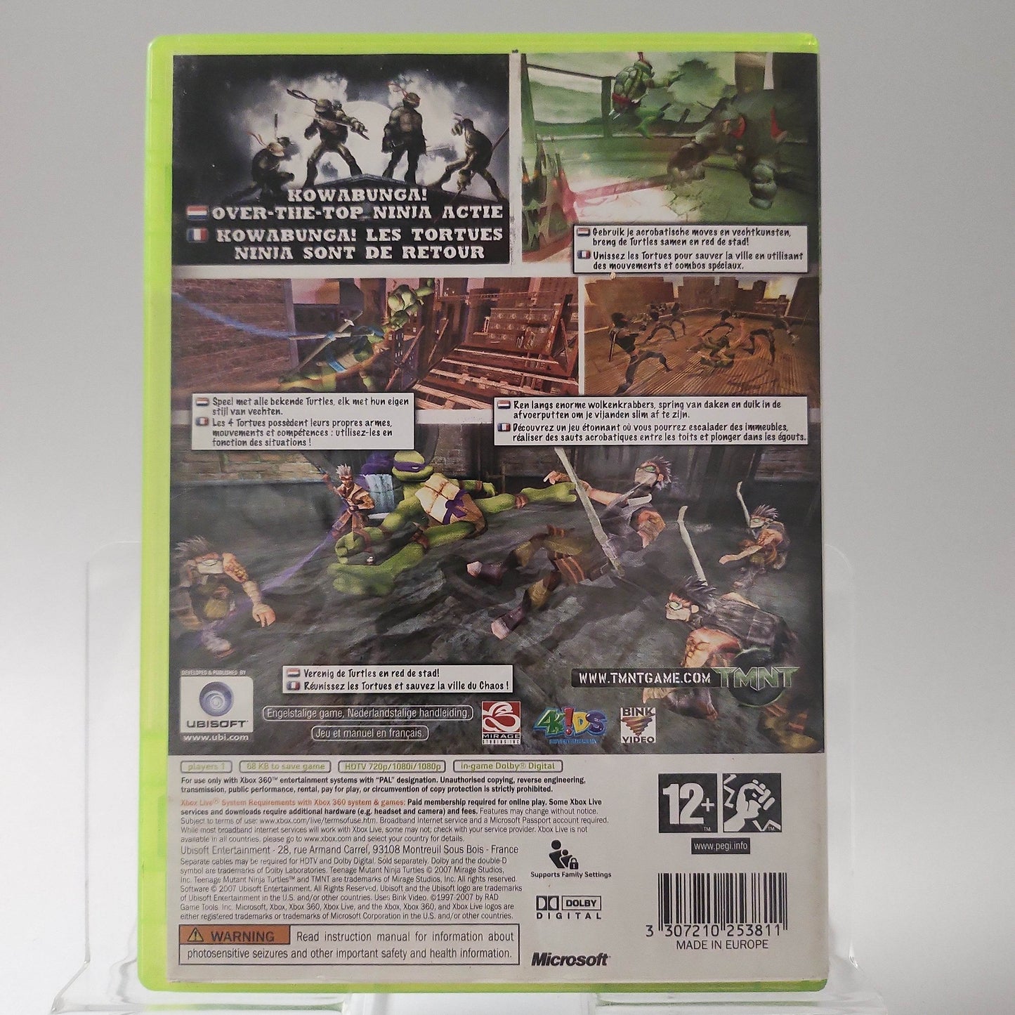 Teenage Mutant Ninja Turtles (TMNT) Xbox 360 - Feniks Gameshop