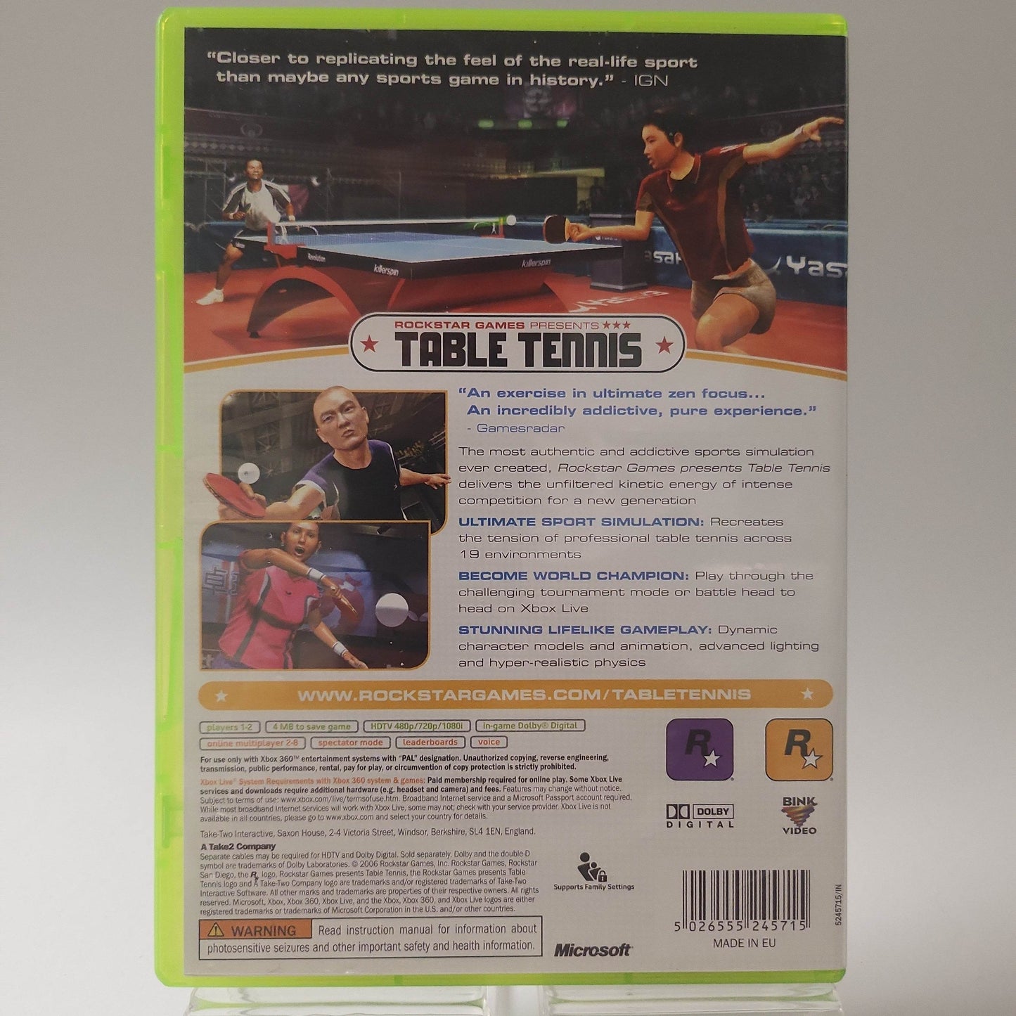 Table Tennis Xbox 360 - Feniks Gameshop
