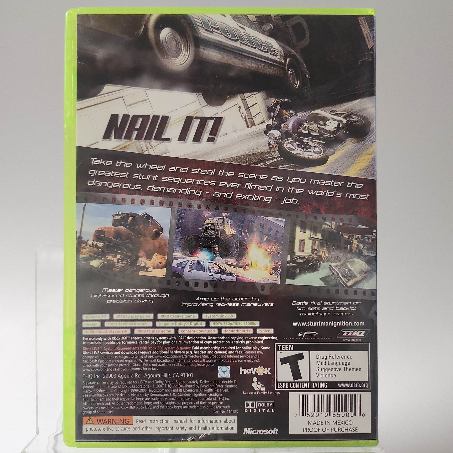Stuntman Ignition American Edition Xbox 360 - Feniks Gameshop