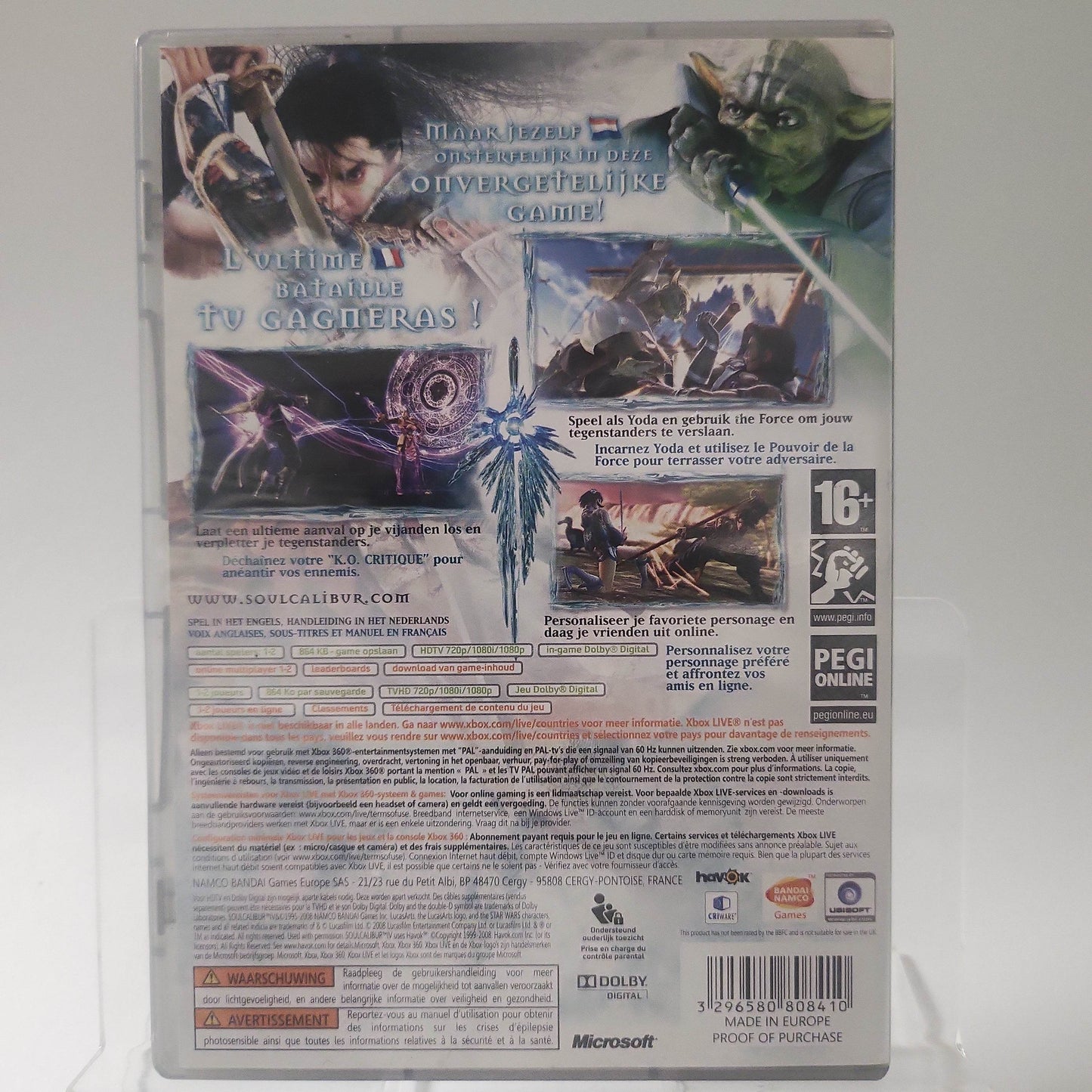 Soul Calibur IV Classics Xbox 360 - Feniks Gameshop