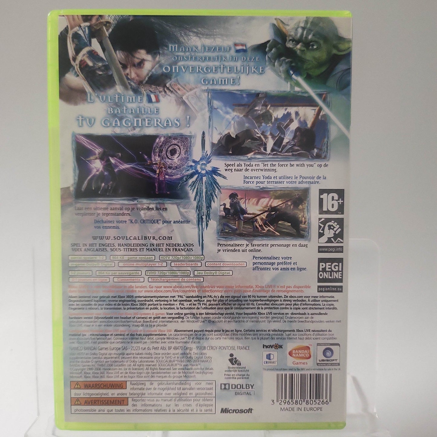 Soulcalibur IV Xbox 360- Live - Feniks Gameshop
