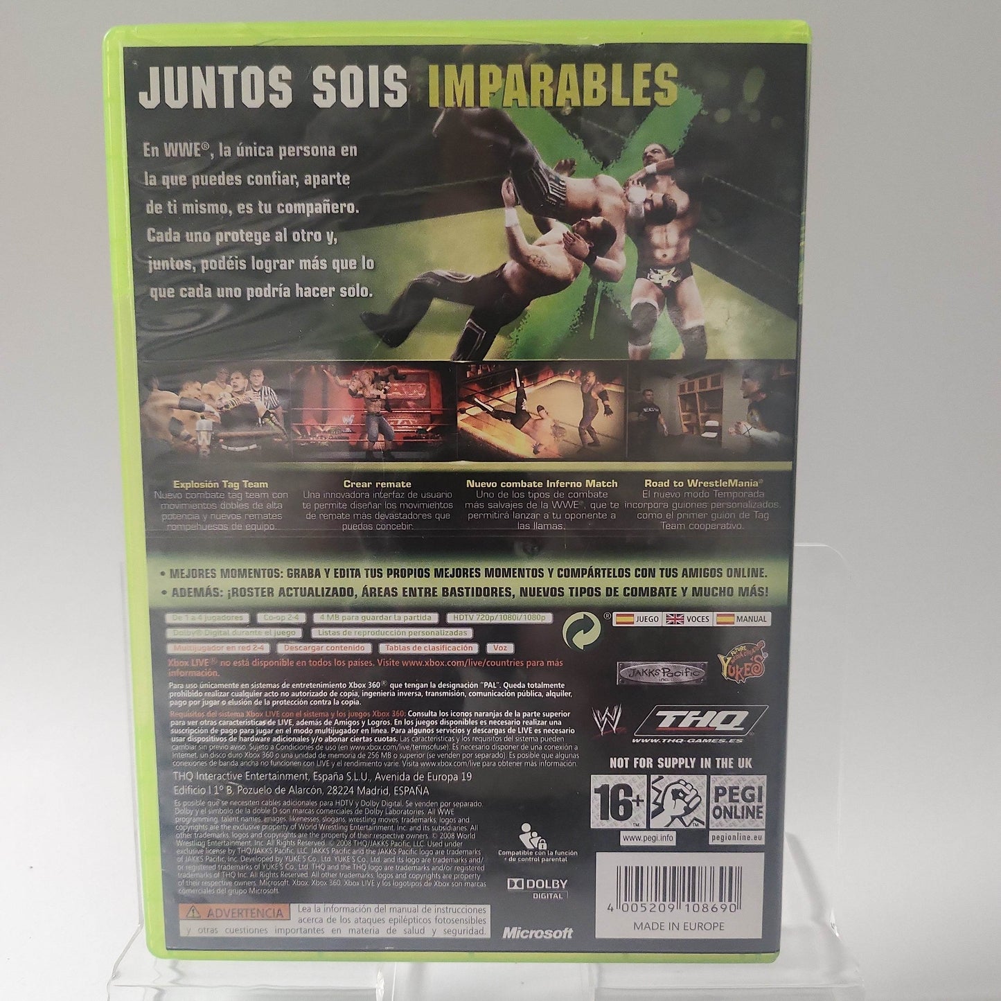 Smackdown vs Raw 2009 Xbox 360 - Feniks Gameshop