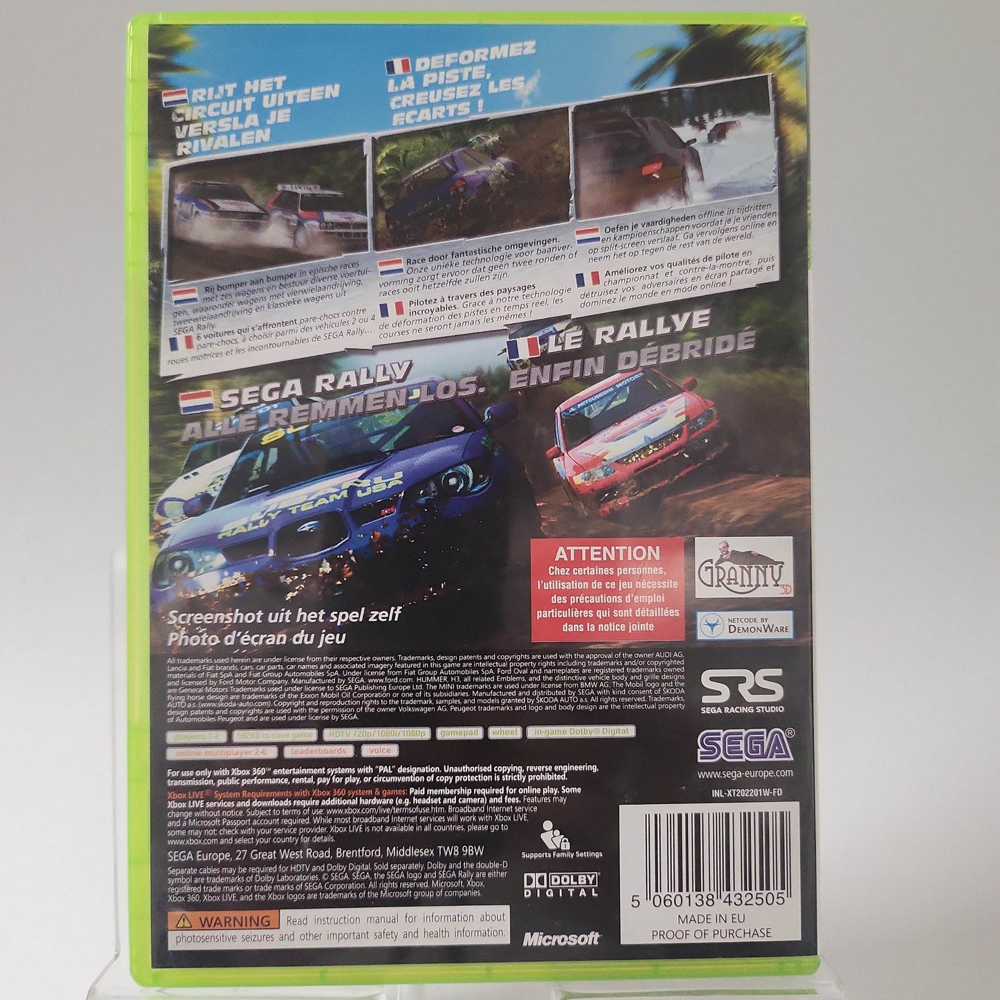 Sega Rally Xbox 360 - Feniks Gameshop