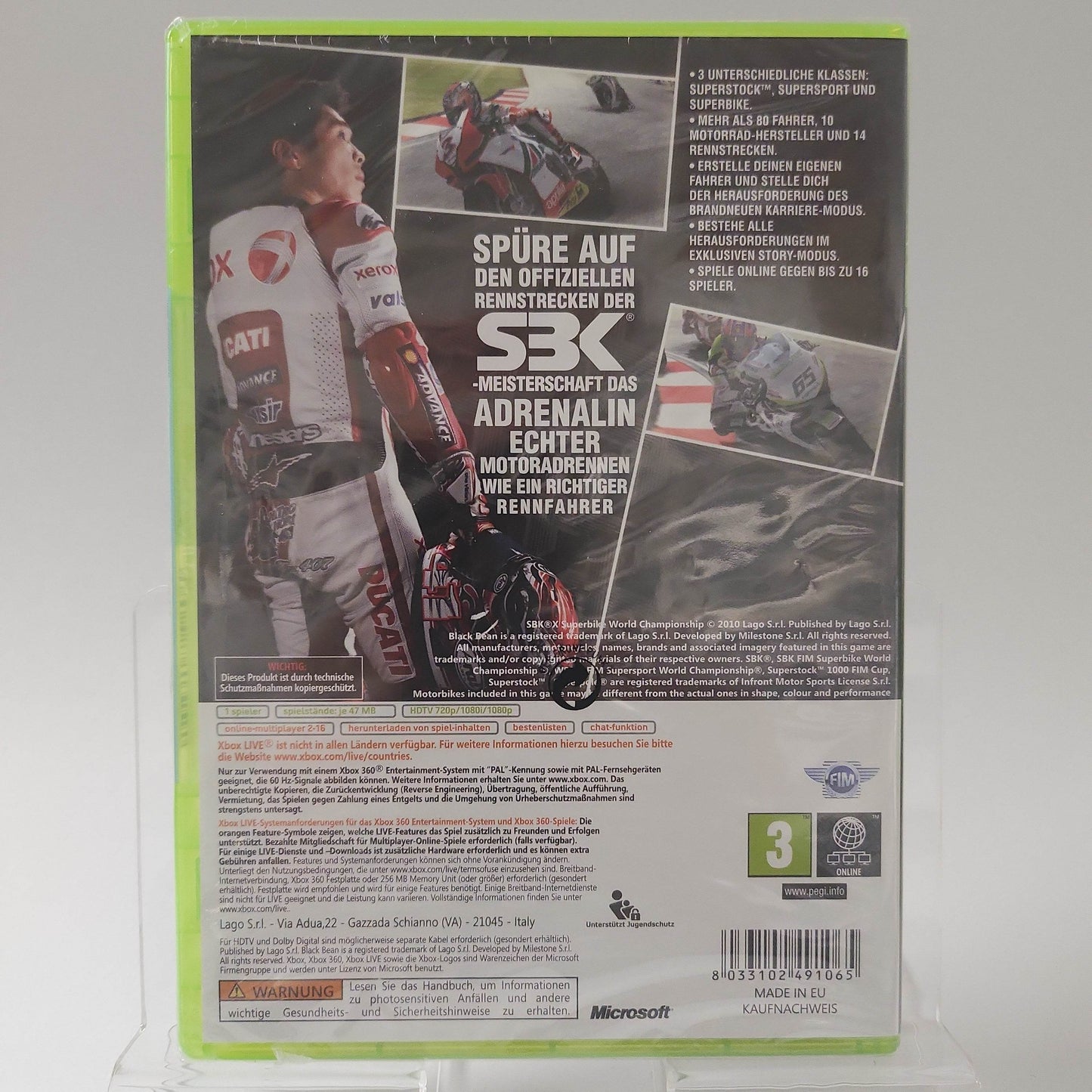 SBK X geseald Xbox 360 - Feniks Gameshop