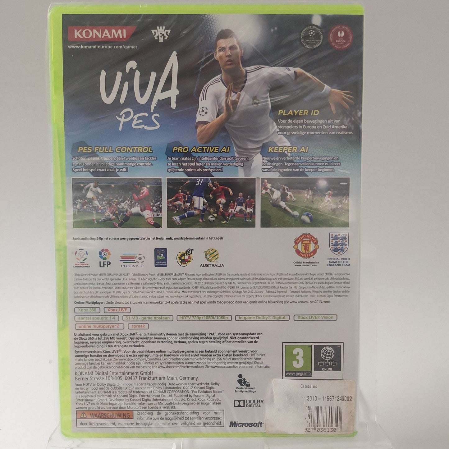 Pro Evolution Soccer 2013 geseald Xbox 360 - Feniks Gameshop