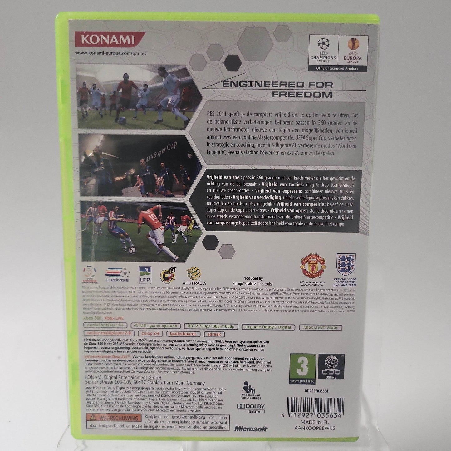 Pro Evolution Soccer 2011 Classics Xbox 360 - Feniks Gameshop