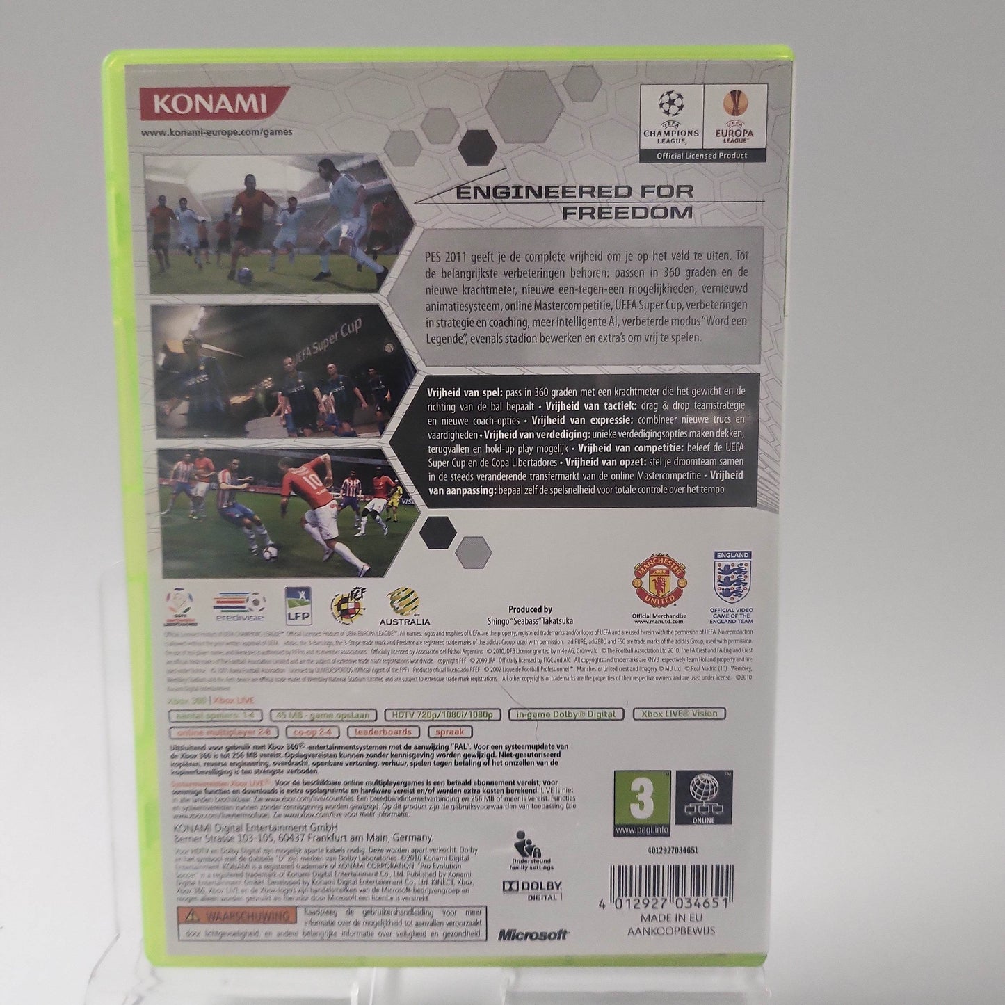 Pro Evolution Soccer 2011 Xbox 360 - Feniks Gameshop
