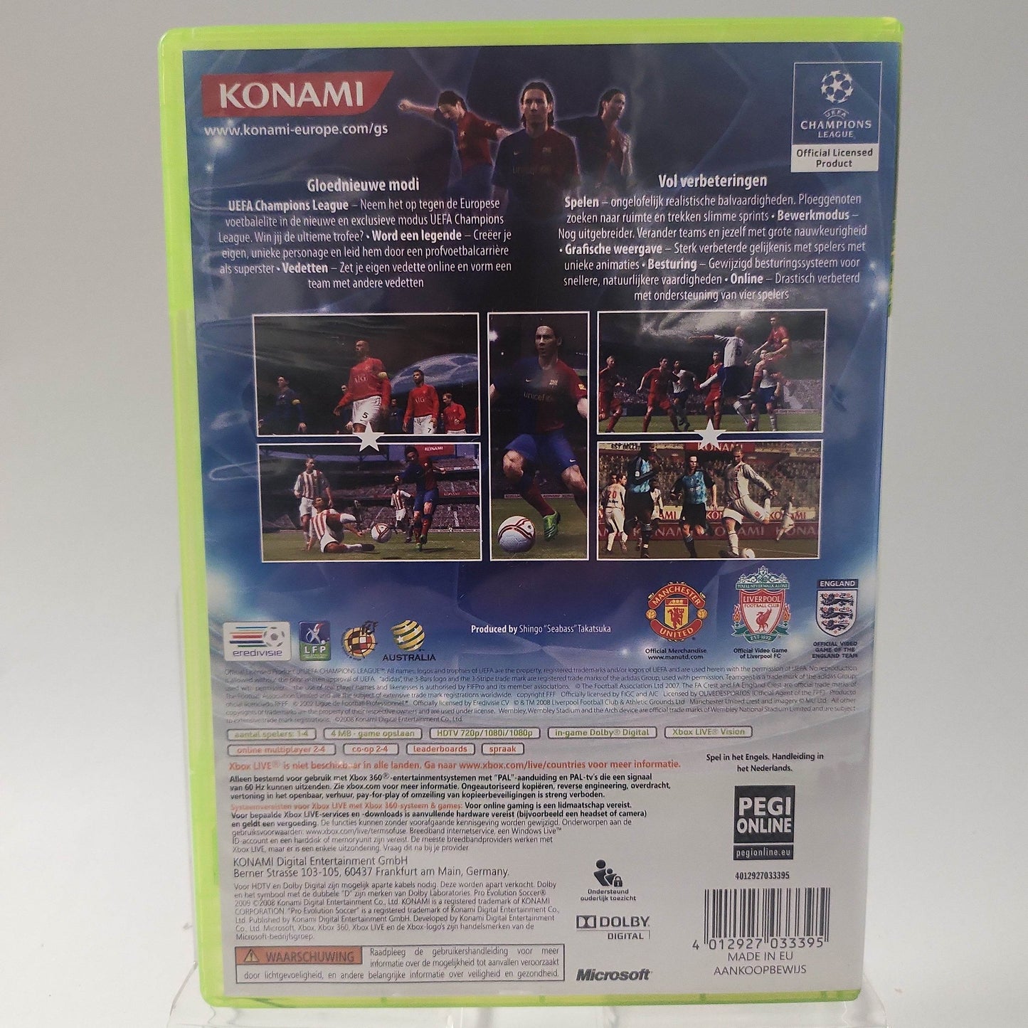 Pro Evolution Soccer 2009 Xbox 360 - Feniks Gameshop