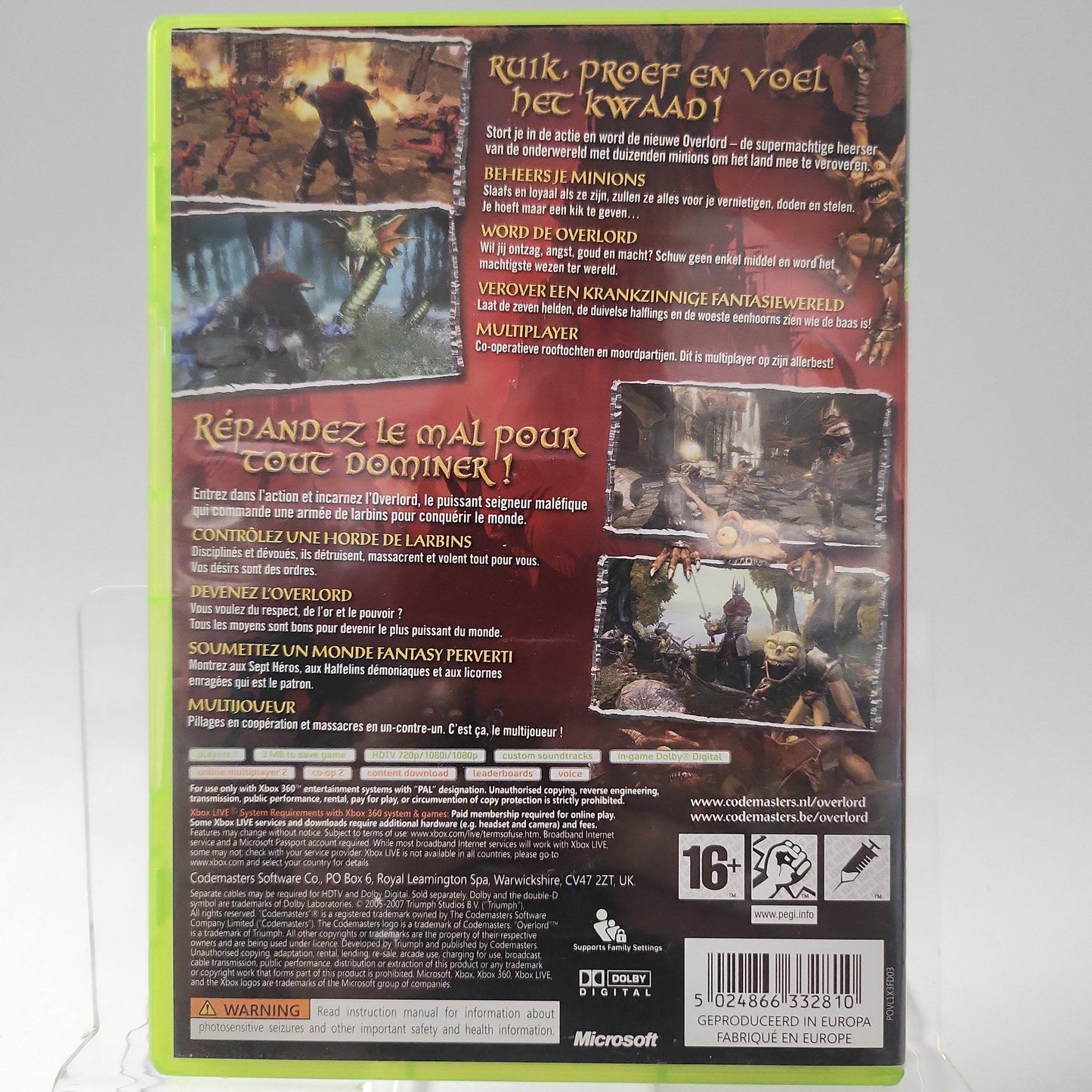 Overlord Xbox 360 - Feniks Gameshop