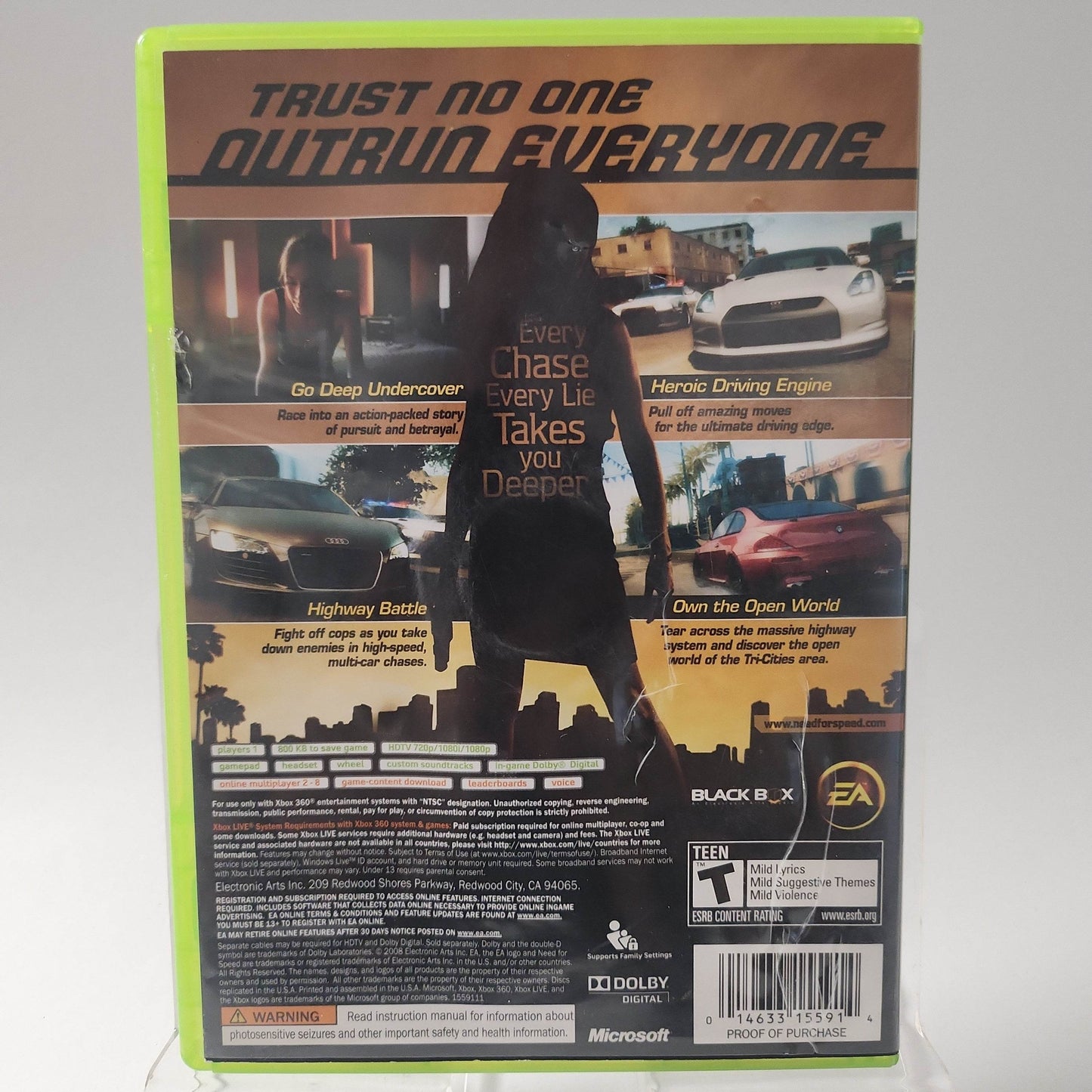 Need for Speed Undercover American Edition Xbox 360 - Feniks Gameshop