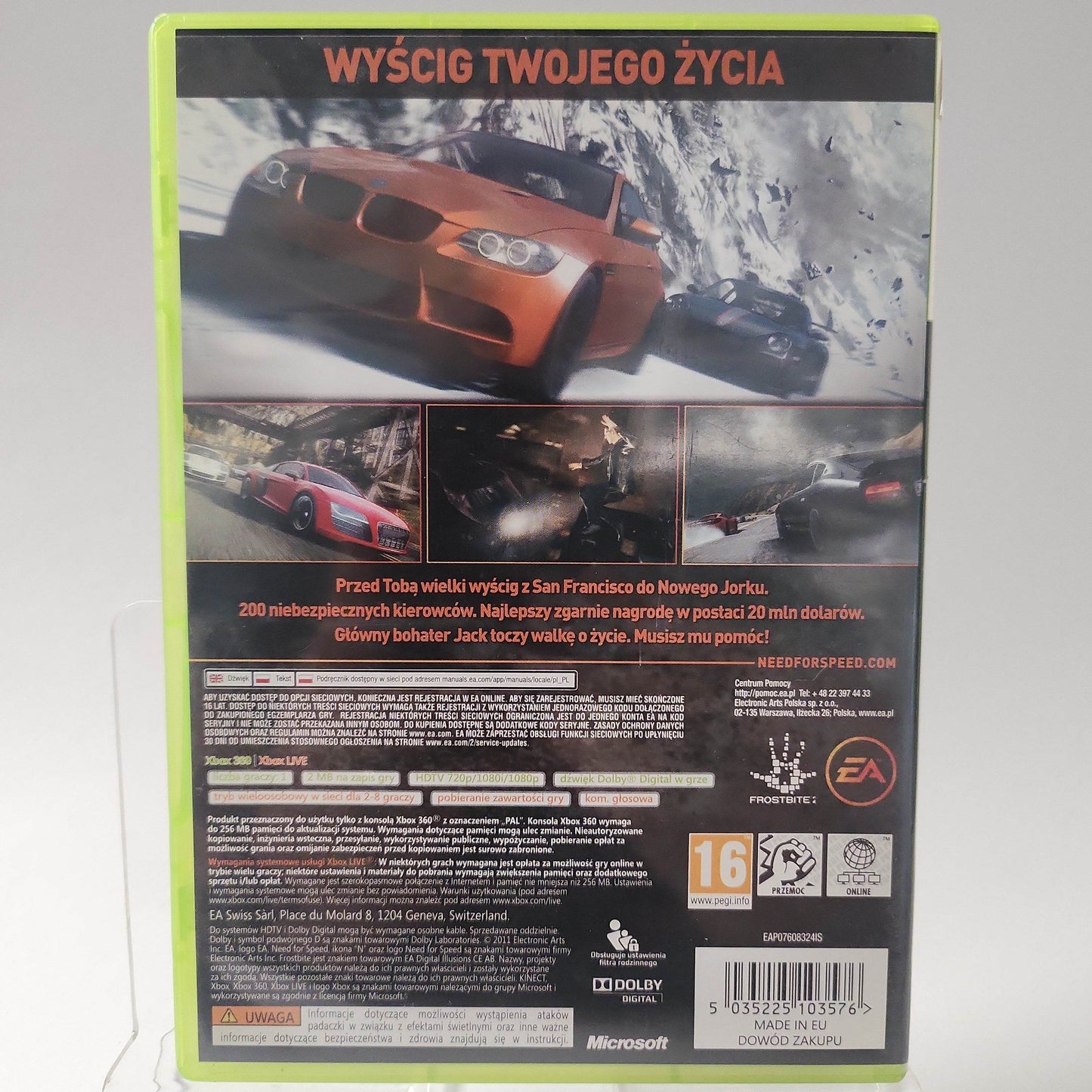 Need for Speed the Run Xbox 360 - Feniks Gameshop
