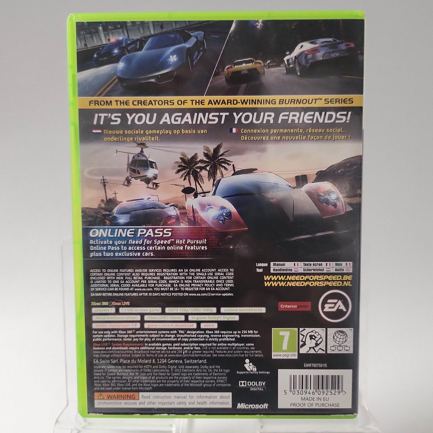 Need for Speed Hot Pursuit Xbox 360 - Feniks Gameshop