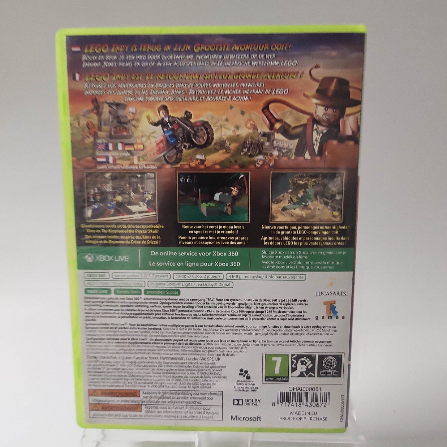 LEGO Indiana Jones 2 Adventure Continues Classics Xbox 360 - Feniks Gameshop