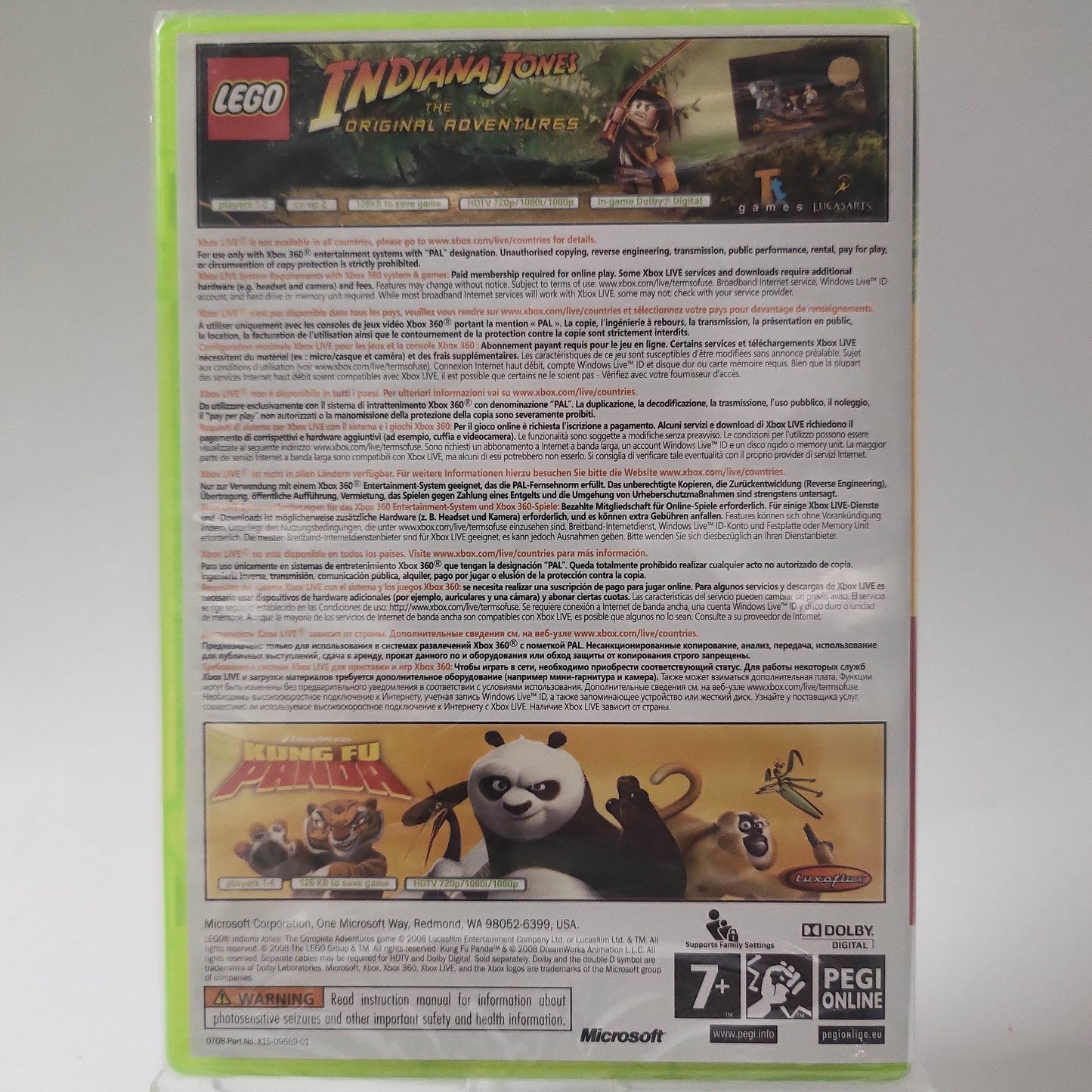 Nieuw LEGO Indiana Jones Original Adventures + Kung Fu Panda - Feniks Gameshop
