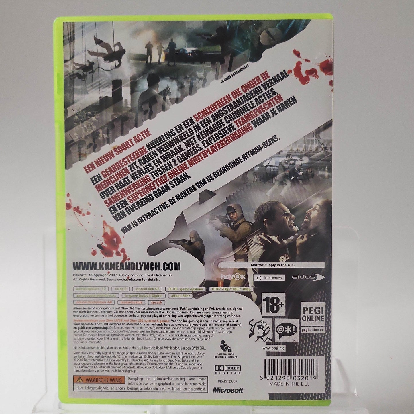 Kane & Lynch Dead Men Xbox 360 - Feniks Gameshop
