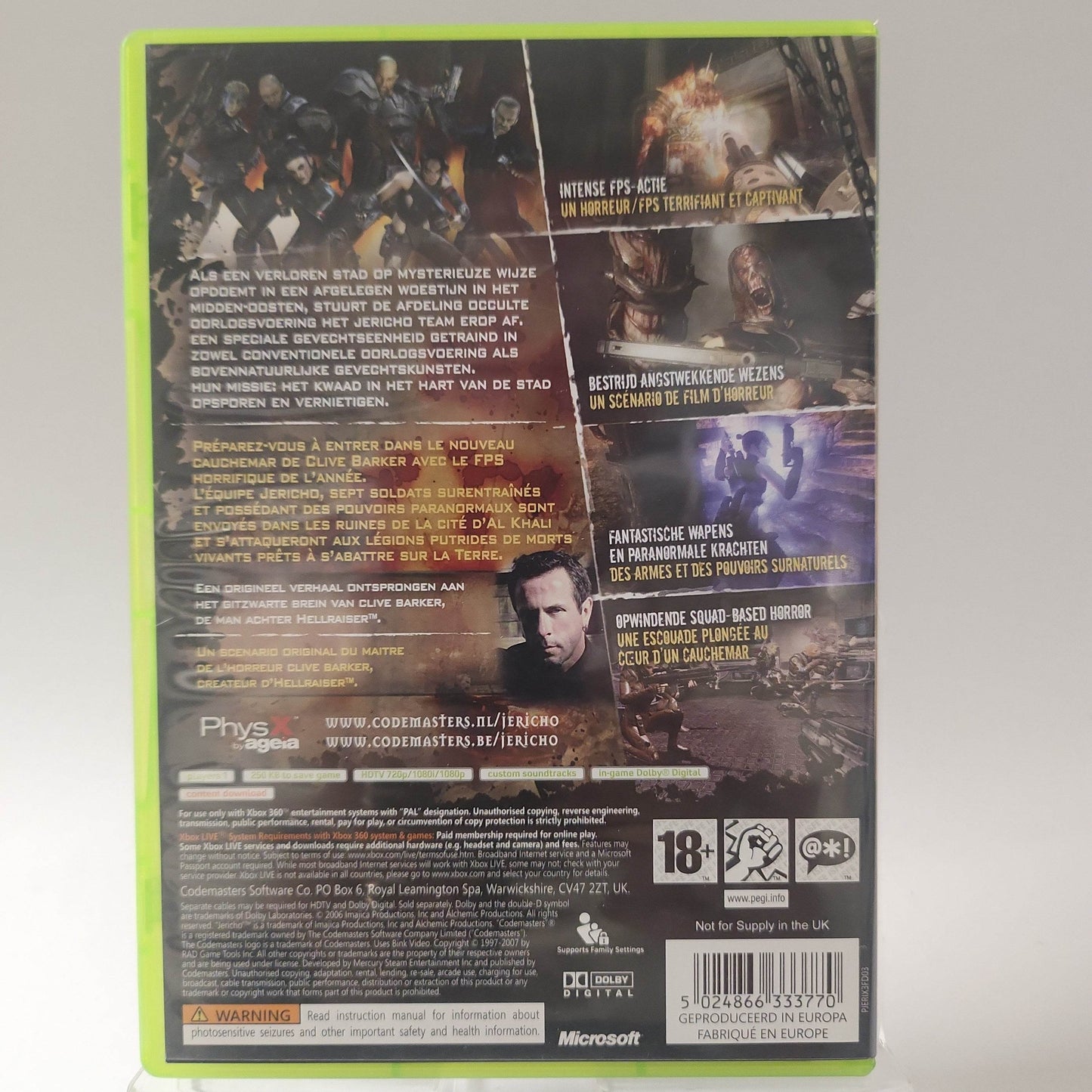 Clive Barker's Jericho Xbox 360 - Feniks Gameshop