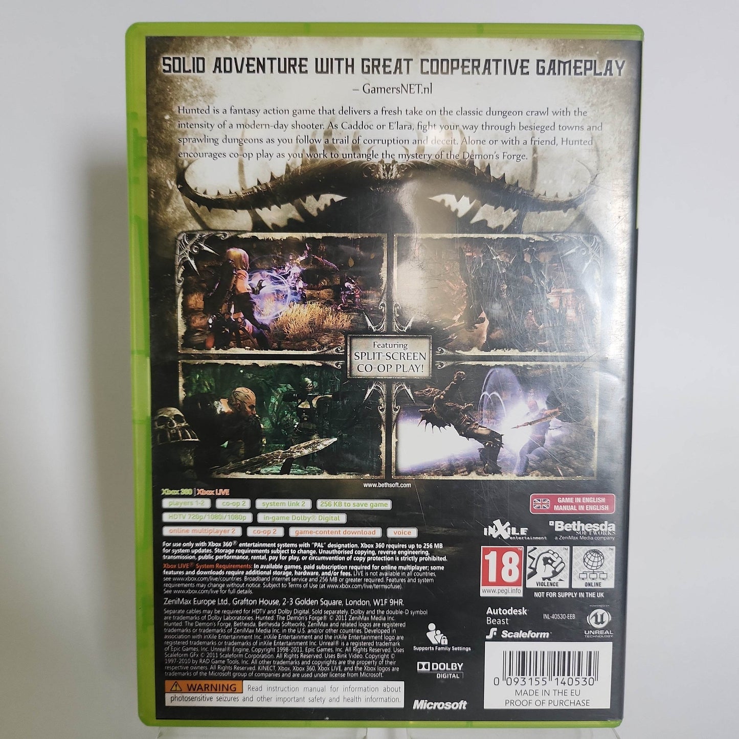 Hunted the Demon's Force Xbox 360 - Feniks Gameshop