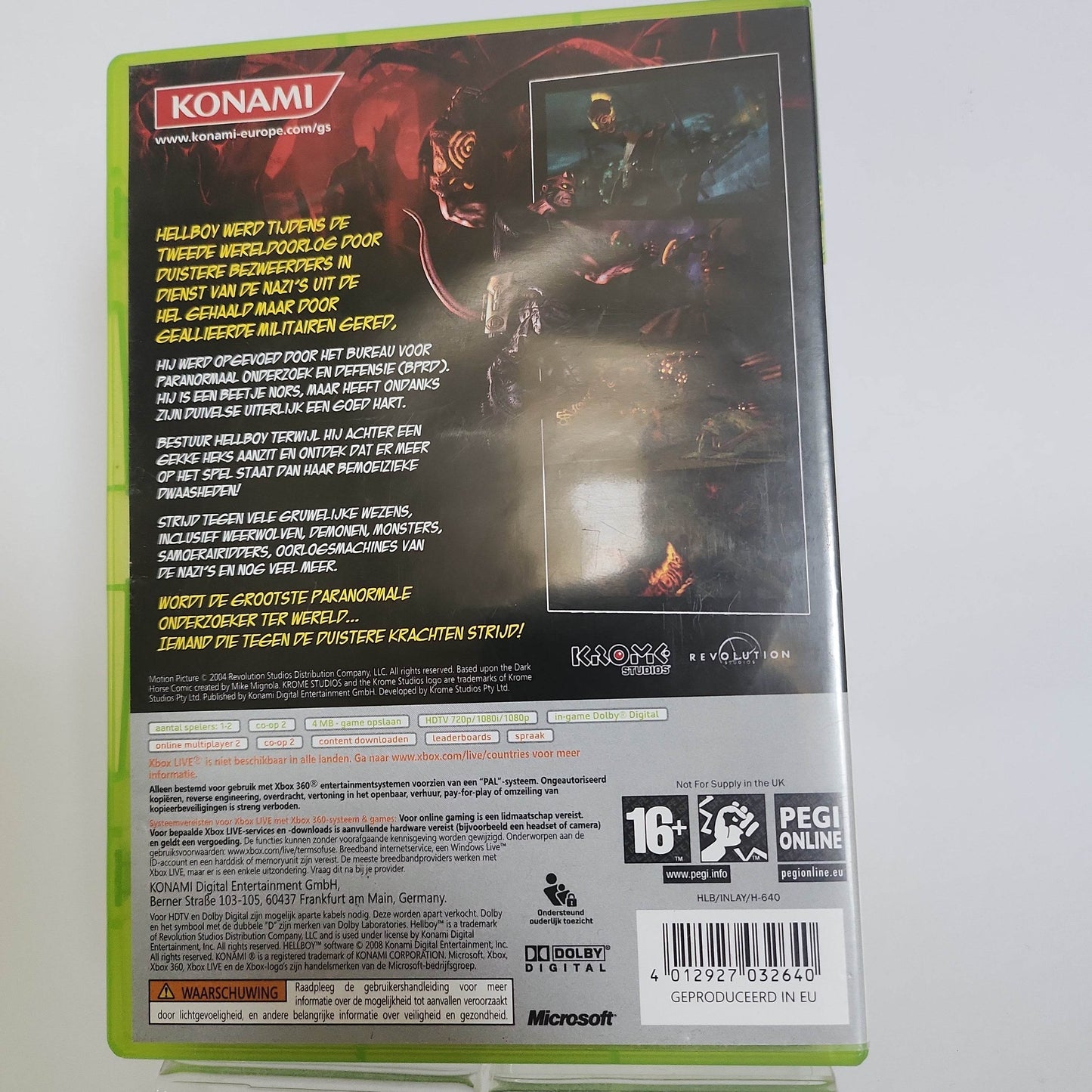 Hellboy the Sience of Evil Xbox 360 - Feniks Gameshop