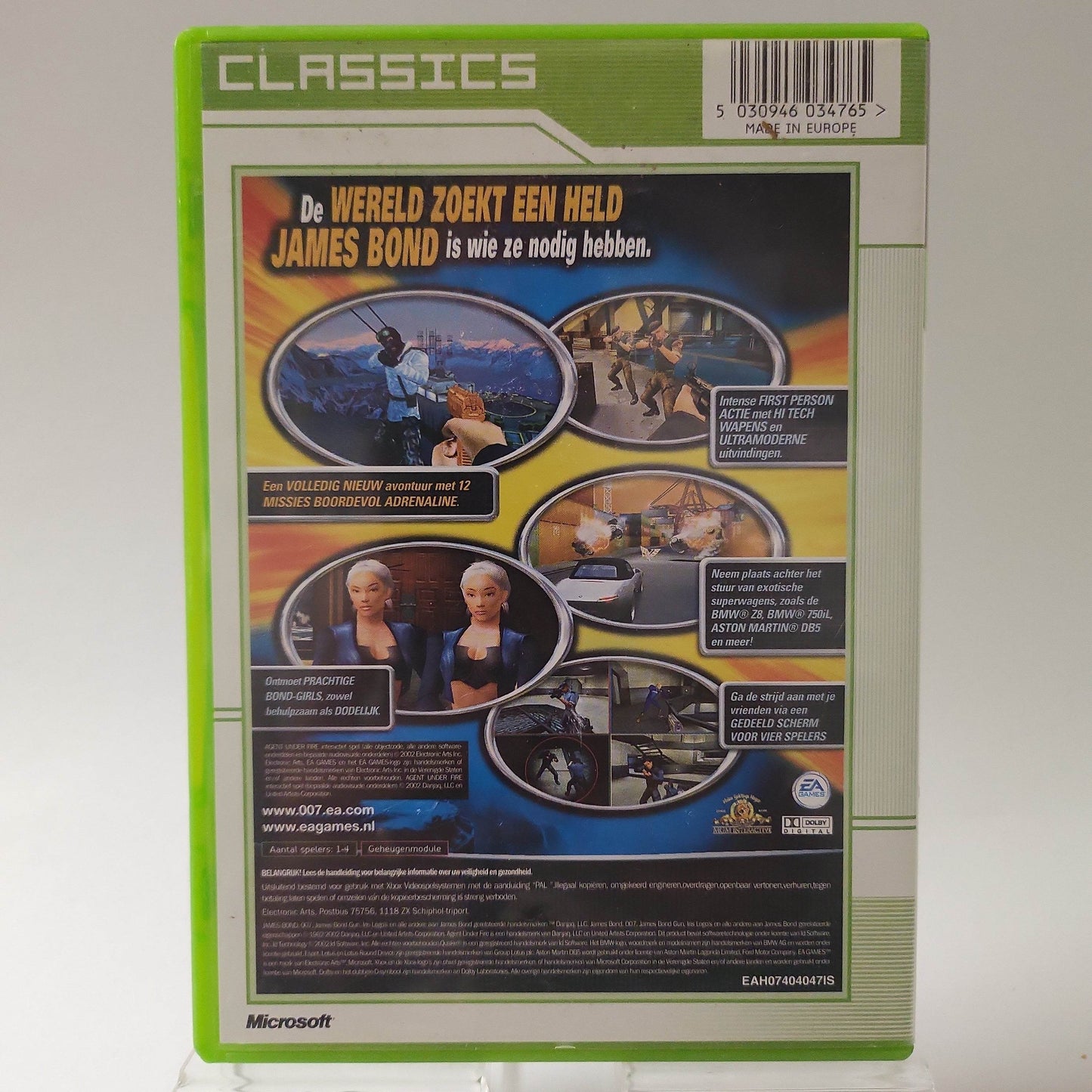James Bond 007 Agent Under Fire Classics Xbox Original - Feniks Gameshop