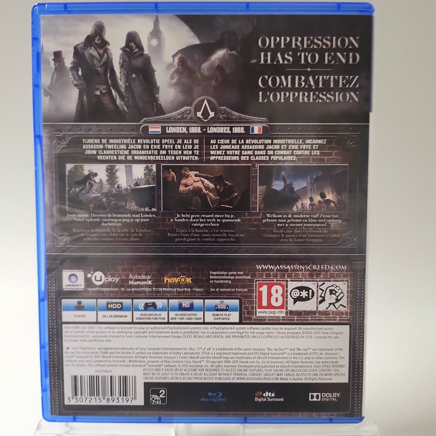 Assassin's Creed Syndicate Playstation 4 - Feniks Gameshop