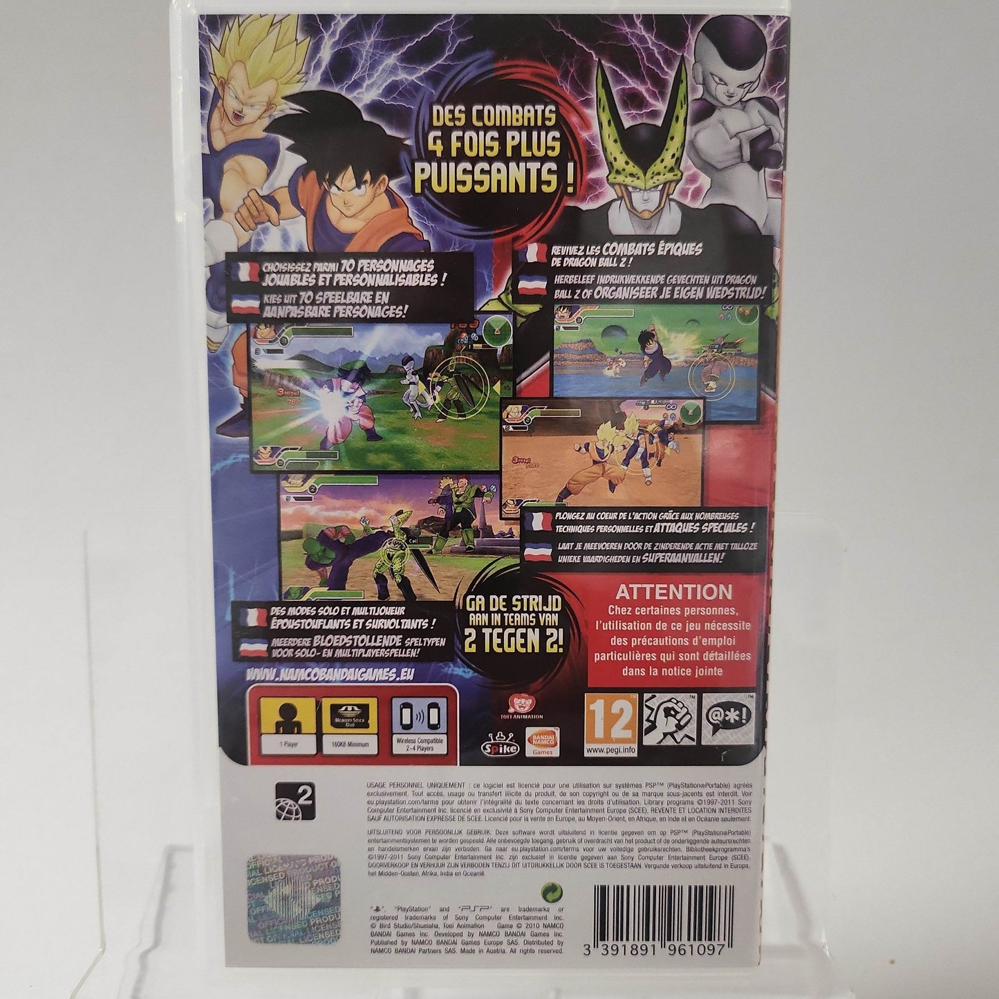 Dragon Ball Tenkaichi Tag Team Essentials Psp - Feniks Gameshop