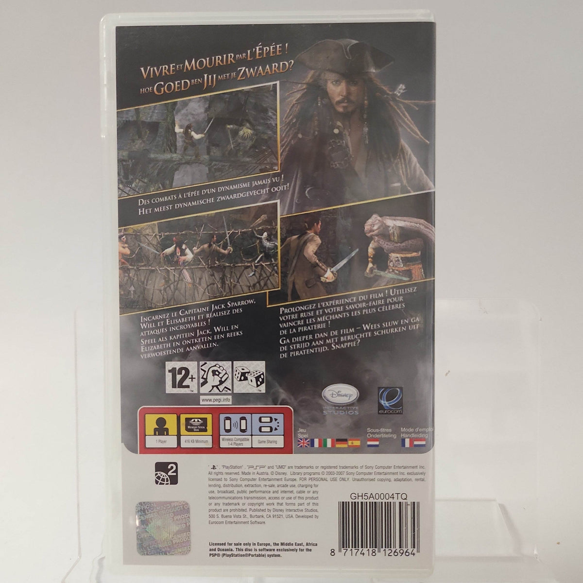Disney Pirates of the Caribbean At World's End Psp - Feniks Gameshop