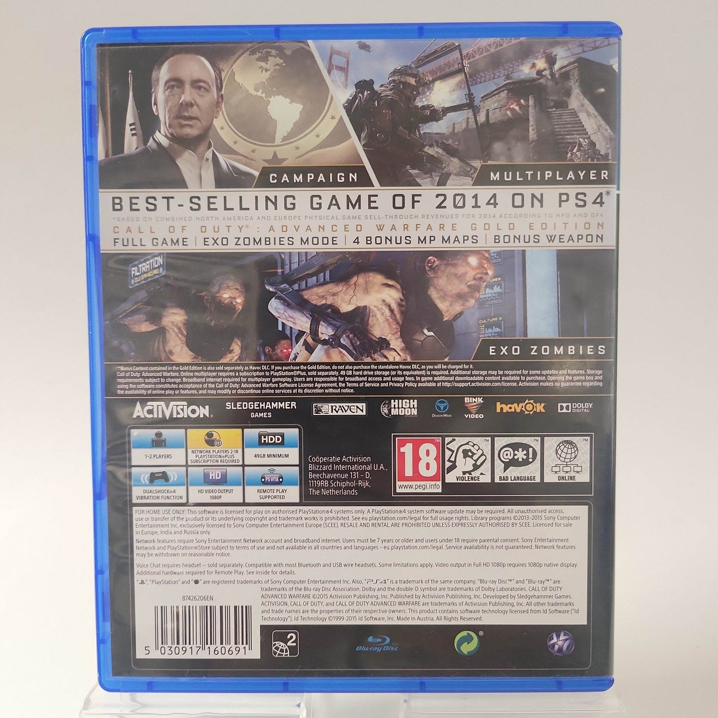 Call of Duty Advanced Warfare Gold Edition Ps4 - Feniks Gameshop