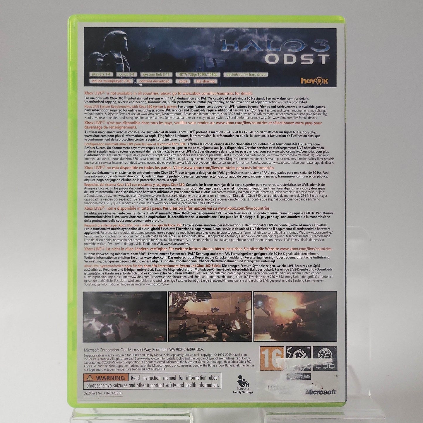 Halo 3 Odst & Halo 3 Xbox 360 - Feniks Gameshop