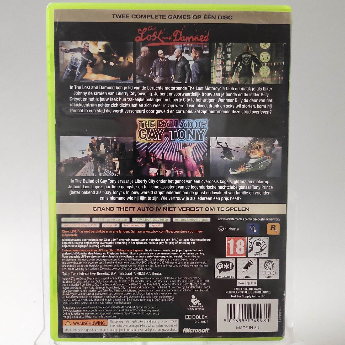 Grand Theft Auto Episodes From Liberty City Xbox 360 - Feniks Gameshop