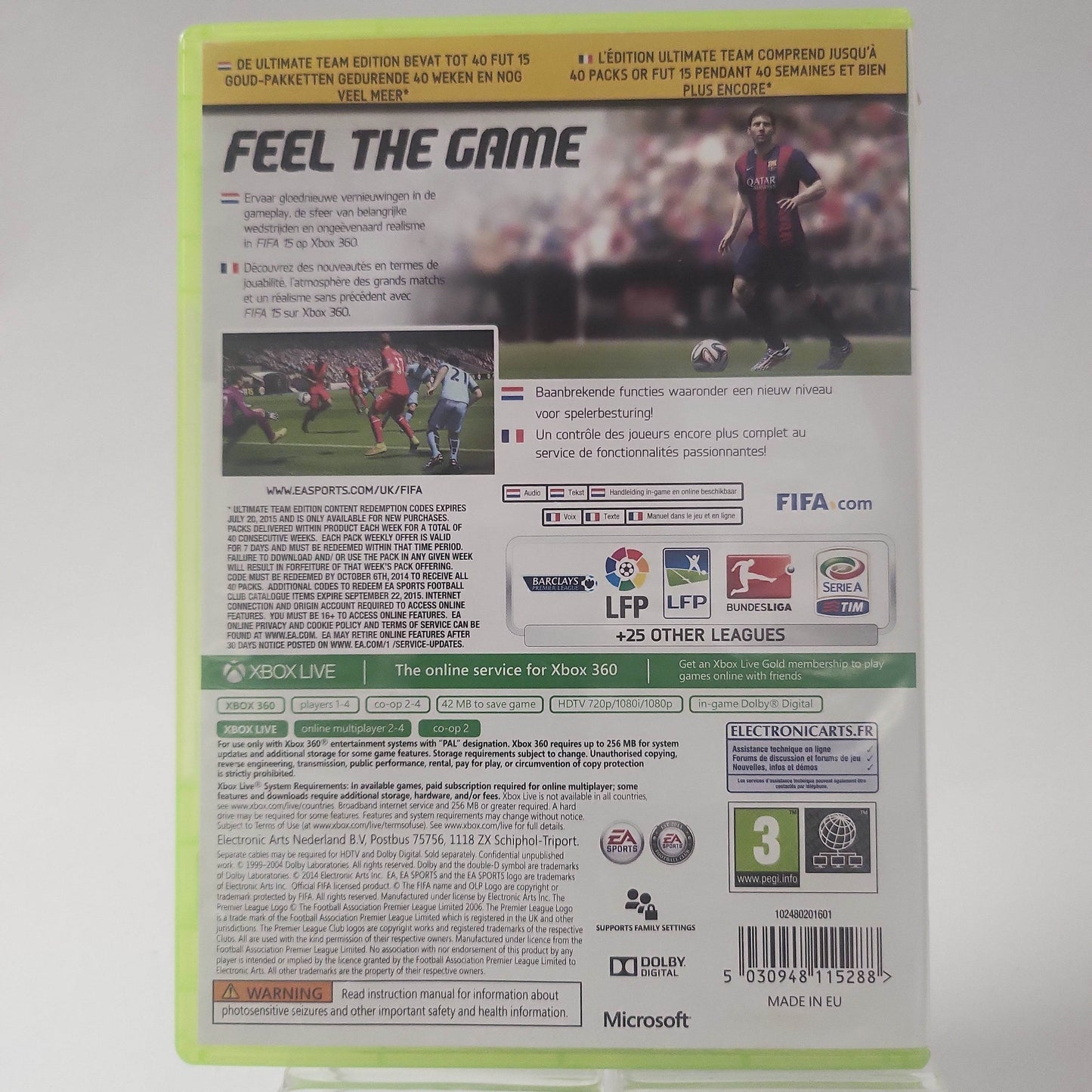FIFA 15 Ultimate Team Edition (No Book) Xbox 360 - Feniks Gameshop