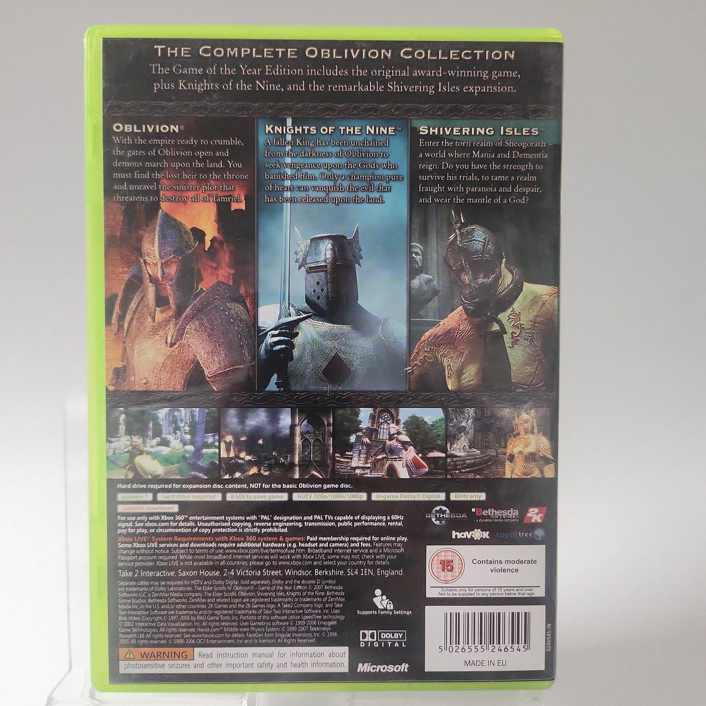 Elder Scrolls IV Oblivion GOTY Xbox 360 - Feniks Gameshop