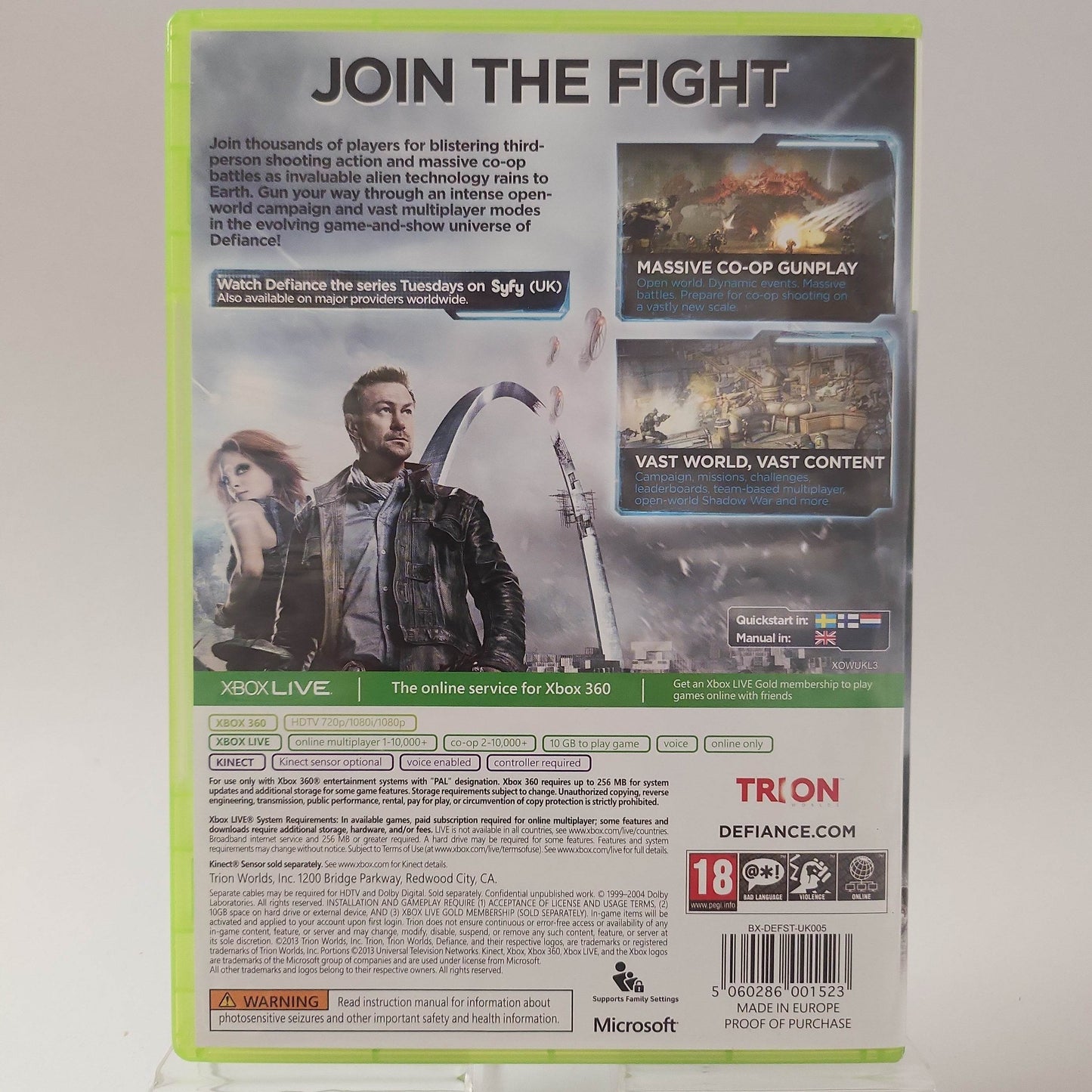 Defiance Limited Edition Xbox 360 - Feniks Gameshop