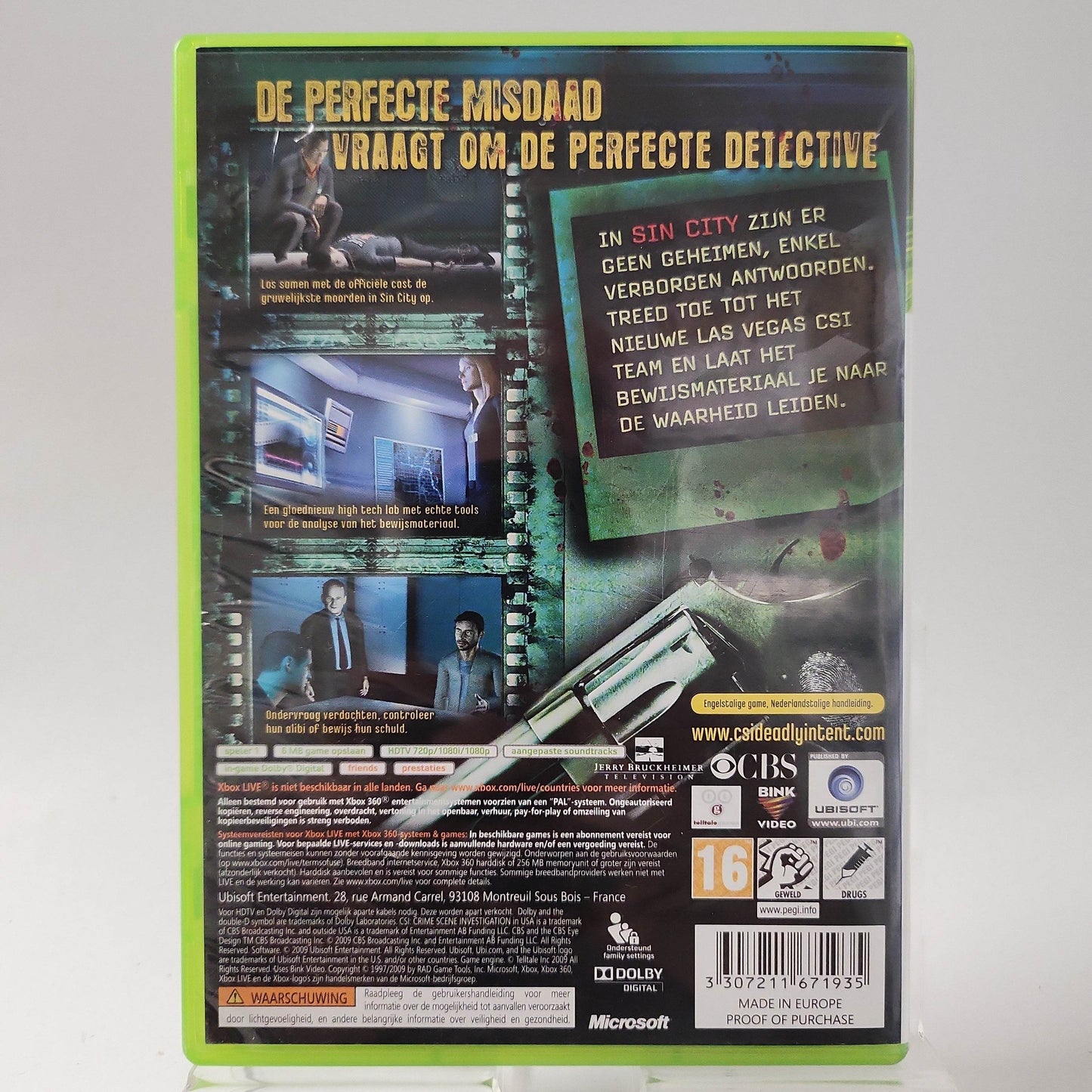 CSI: Crime Scene Investigation Deadly Intent Xbox 360 - Feniks Gameshop