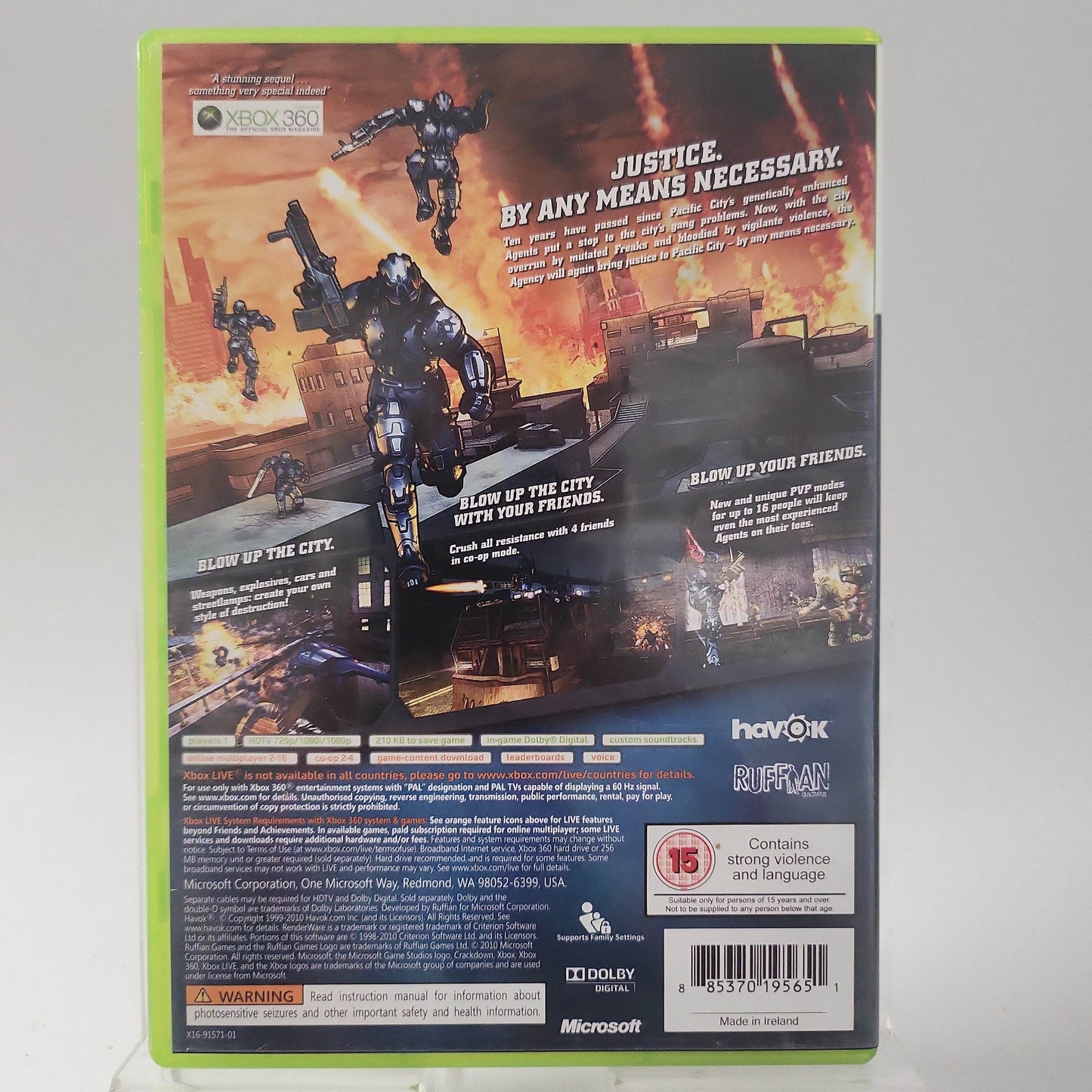 Crackdown 2 Xbox 360 - Feniks Gameshop