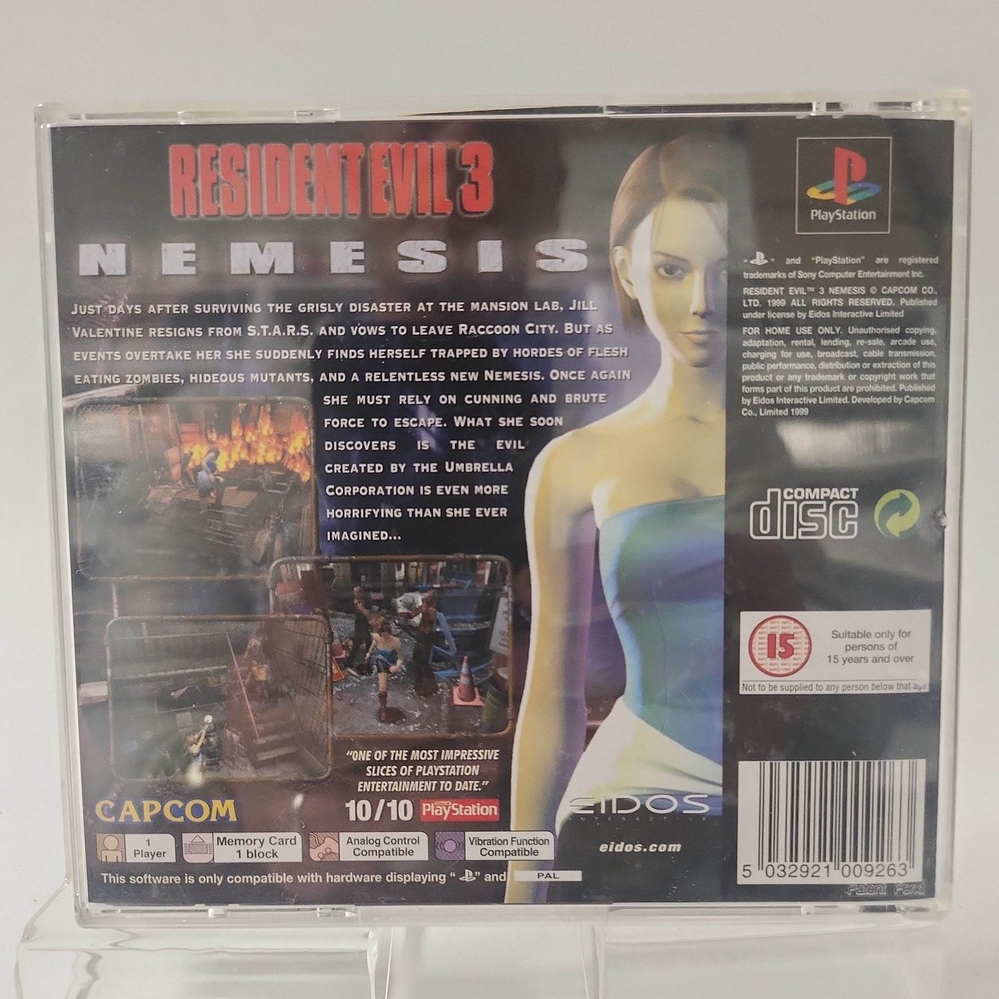 Resident Evil 3 Nemesis Playstation 1 - Feniks Gameshop